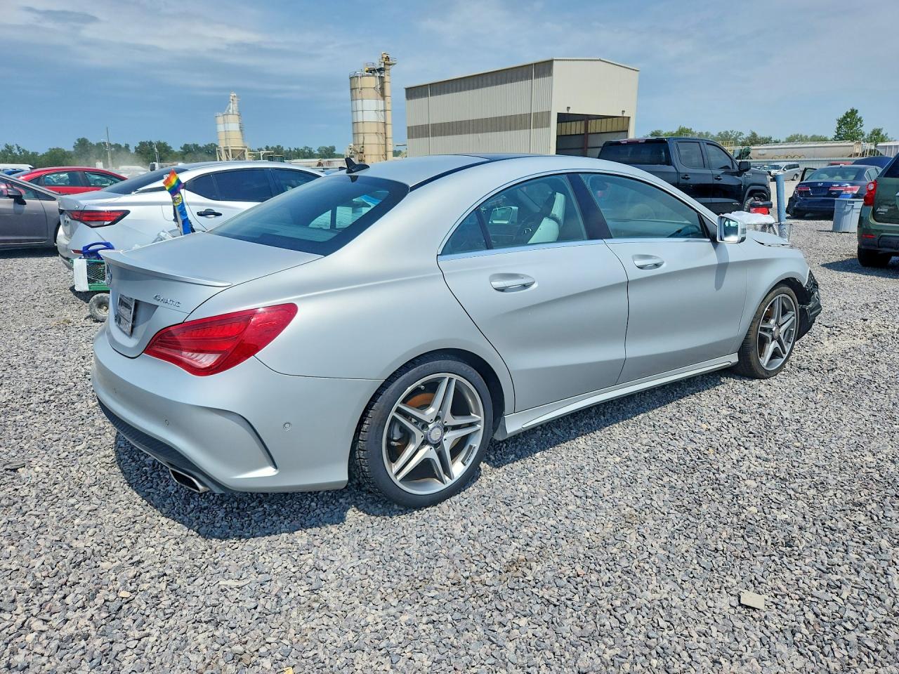 2014 Mercedes-benz Cla 250 4matic Silver vin: WDDSJ4GB0EN104461