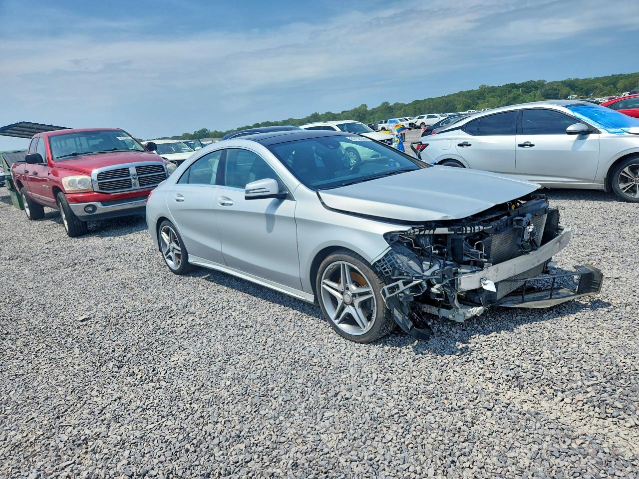2014 Mercedes-benz Cla 250 4matic Silver vin: WDDSJ4GB0EN104461