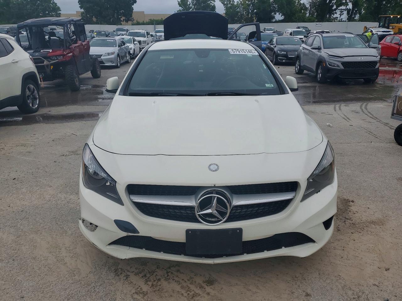 2014 Mercedes-benz Cla 250 4matic Белый vin: WDDSJ4GB0EN109563