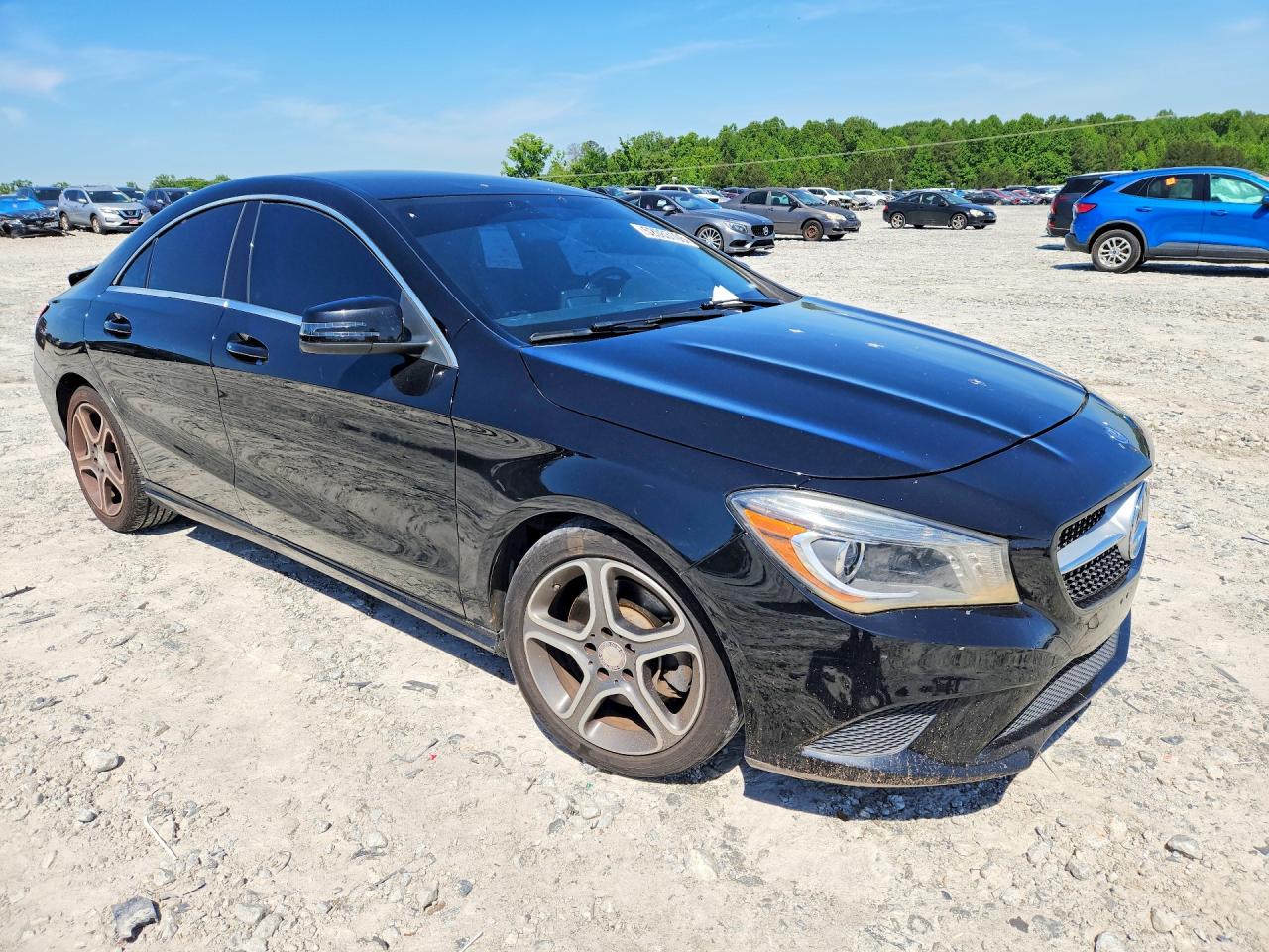 2014 Mercedes-benz Cla 250 4matic Black vin: WDDSJ4GB0EN121695