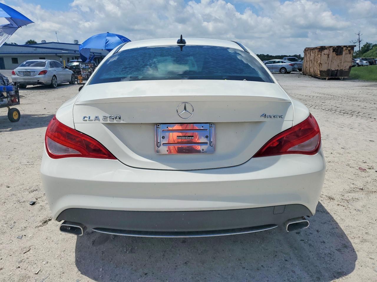 2014 Mercedes-benz Cla 250 4matic Белый vin: WDDSJ4GB0EN125648