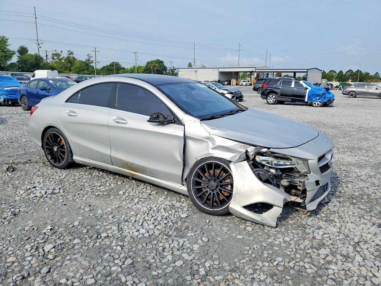 2014 Mercedes-benz Cla 250 4matic Silver vin: WDDSJ4GB0EN136858