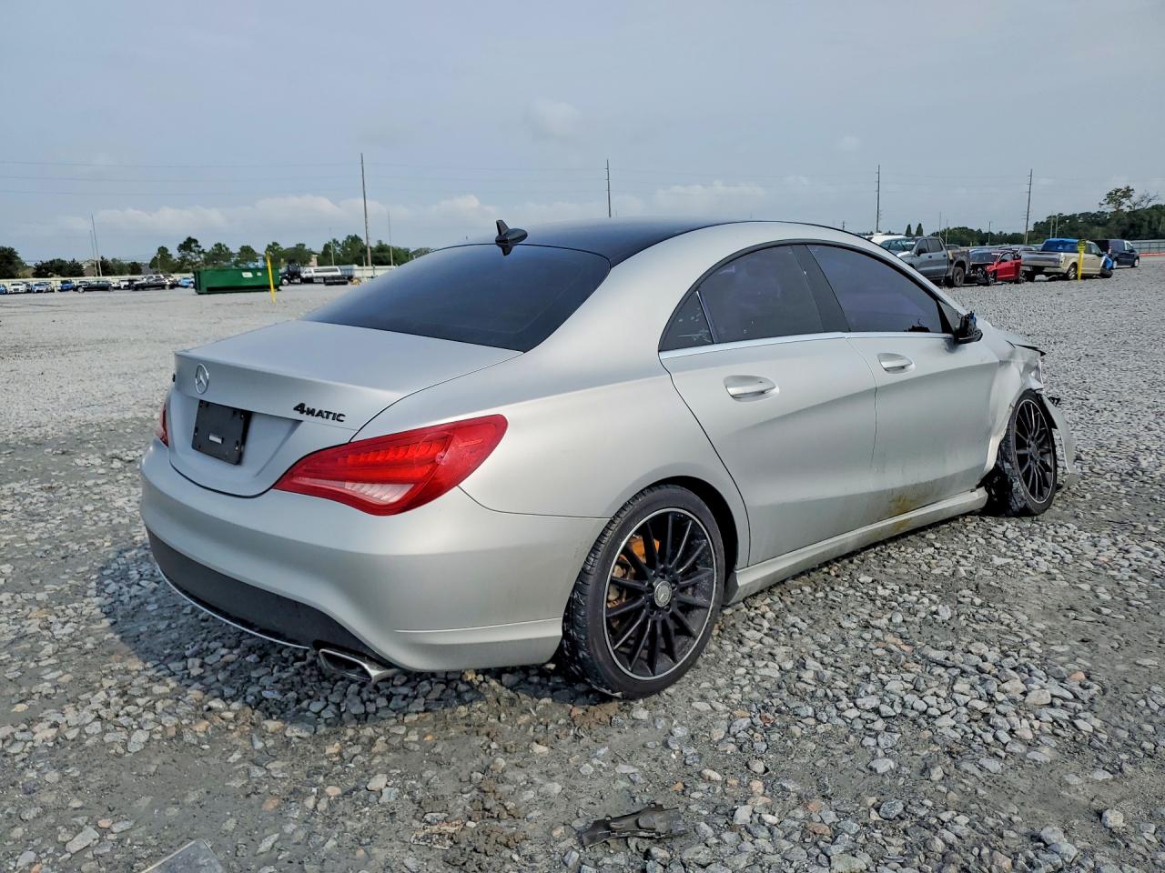 2014 Mercedes-benz Cla 250 4matic Silver vin: WDDSJ4GB0EN136858