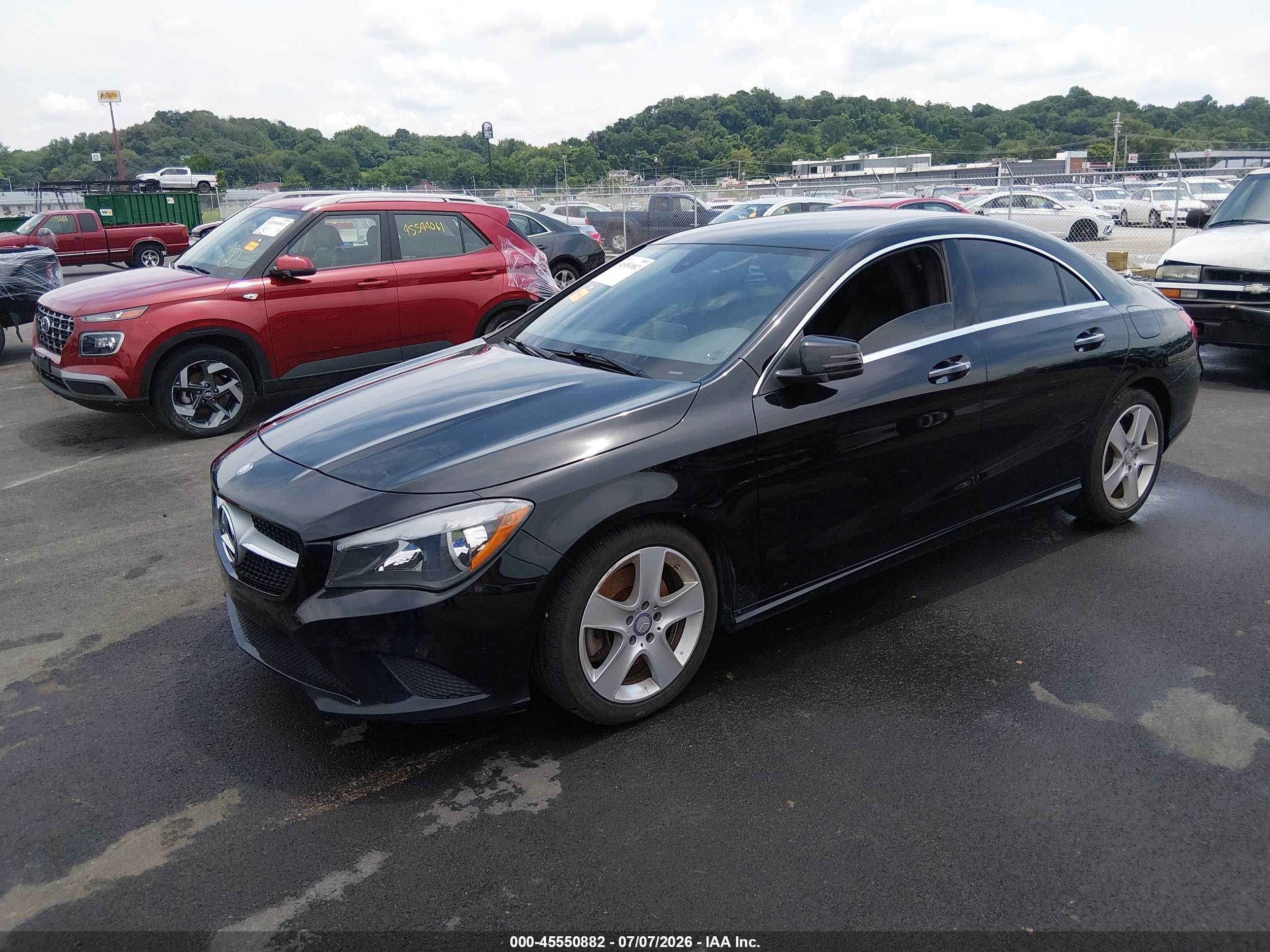 2015 Mercedes-benz Cla 250 4matic Black vin: WDDSJ4GB0FN190940