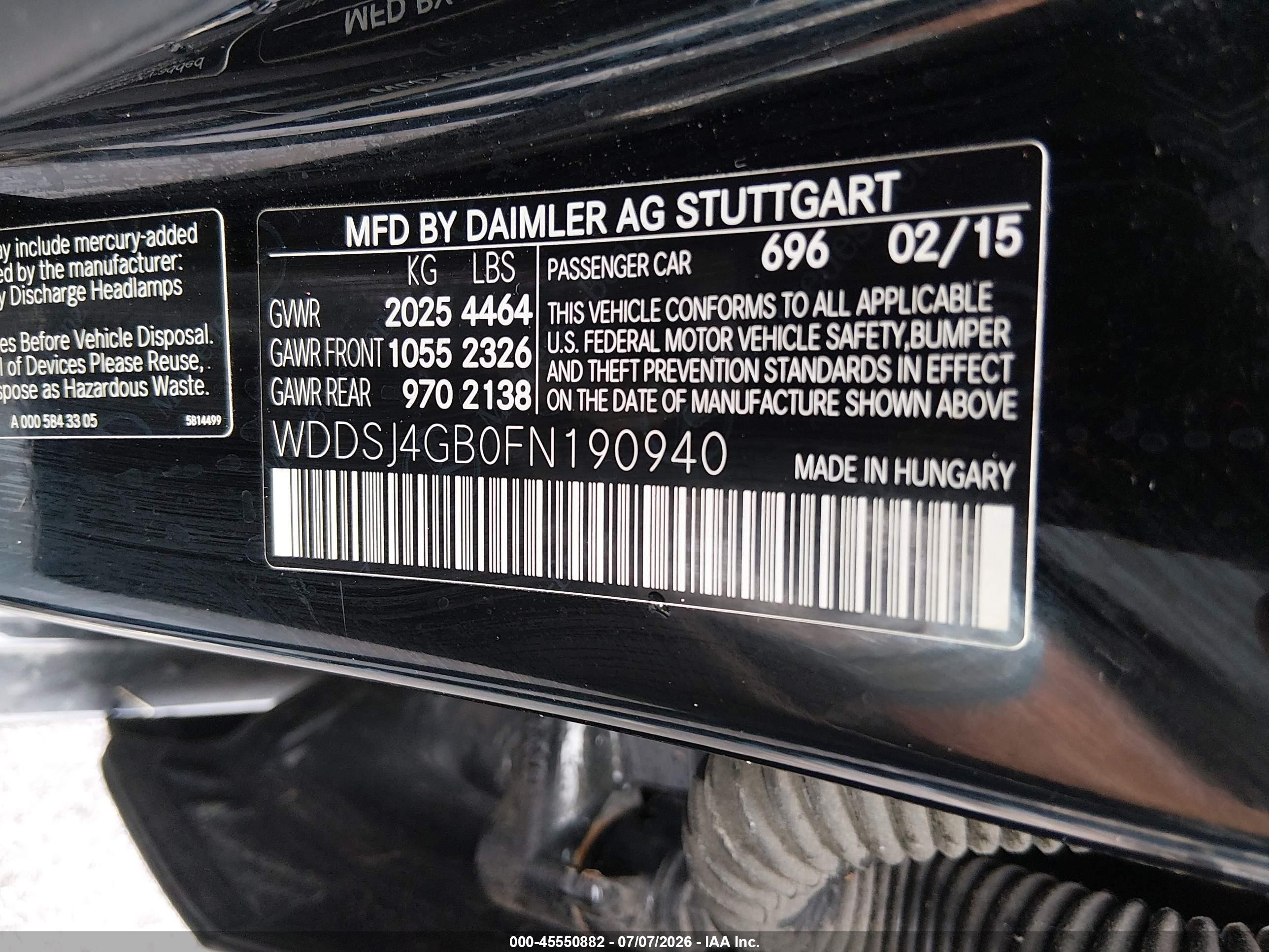 2015 Mercedes-benz Cla 250 4matic Black vin: WDDSJ4GB0FN190940