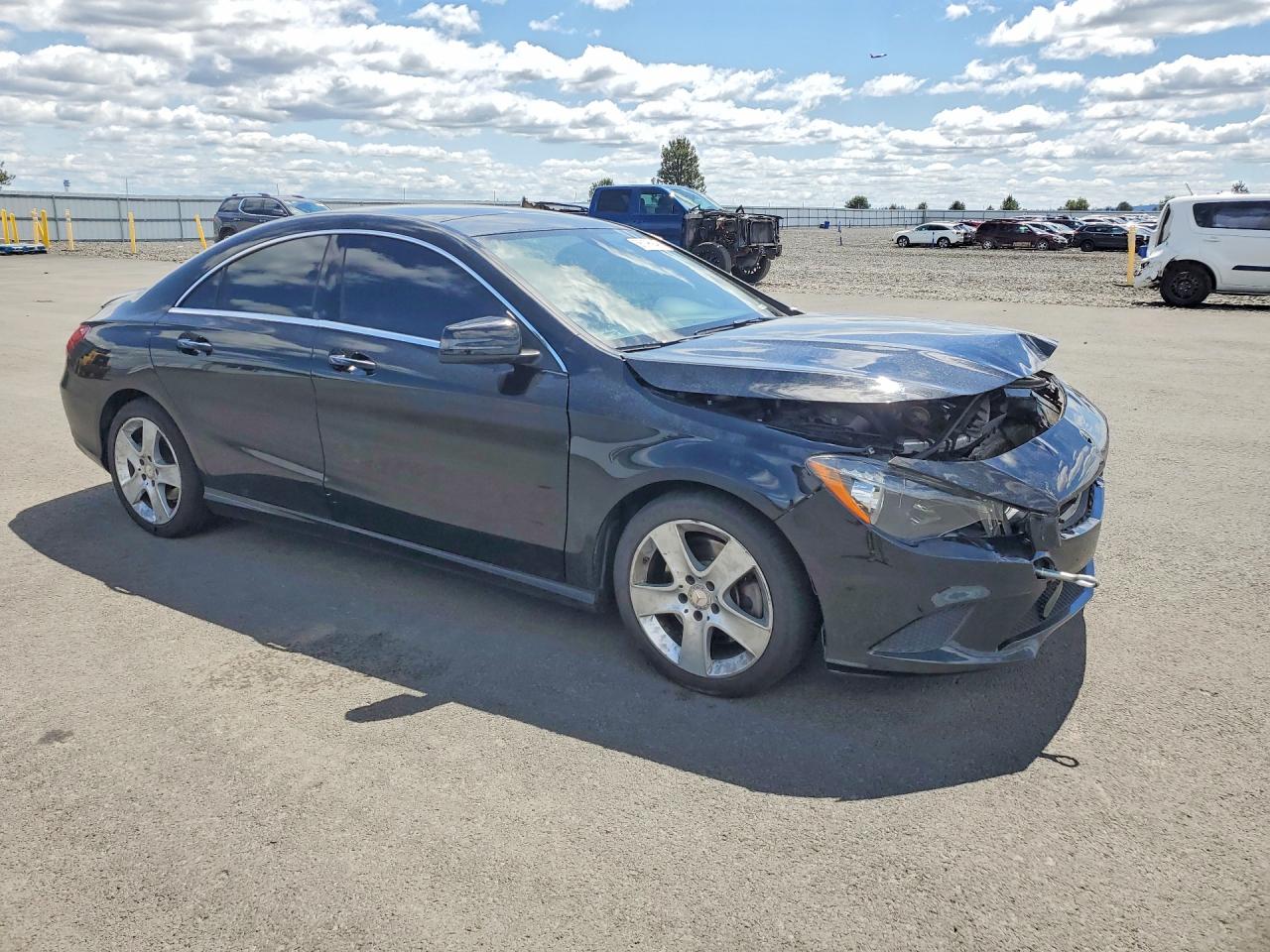 2015 Mercedes-benz Cla 250 4matic Black vin: WDDSJ4GB0FN221068