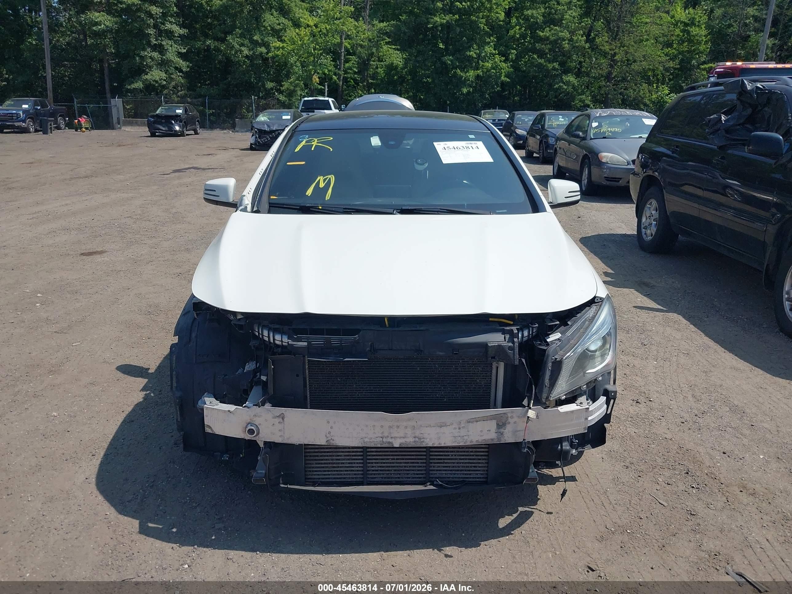 2015 Mercedes-benz Cla 250 4matic White vin: WDDSJ4GB0FN286406
