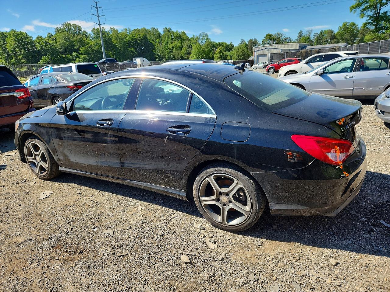2017 Mercedes-benz Cla 250 4matic Black vin: WDDSJ4GB0HN427980