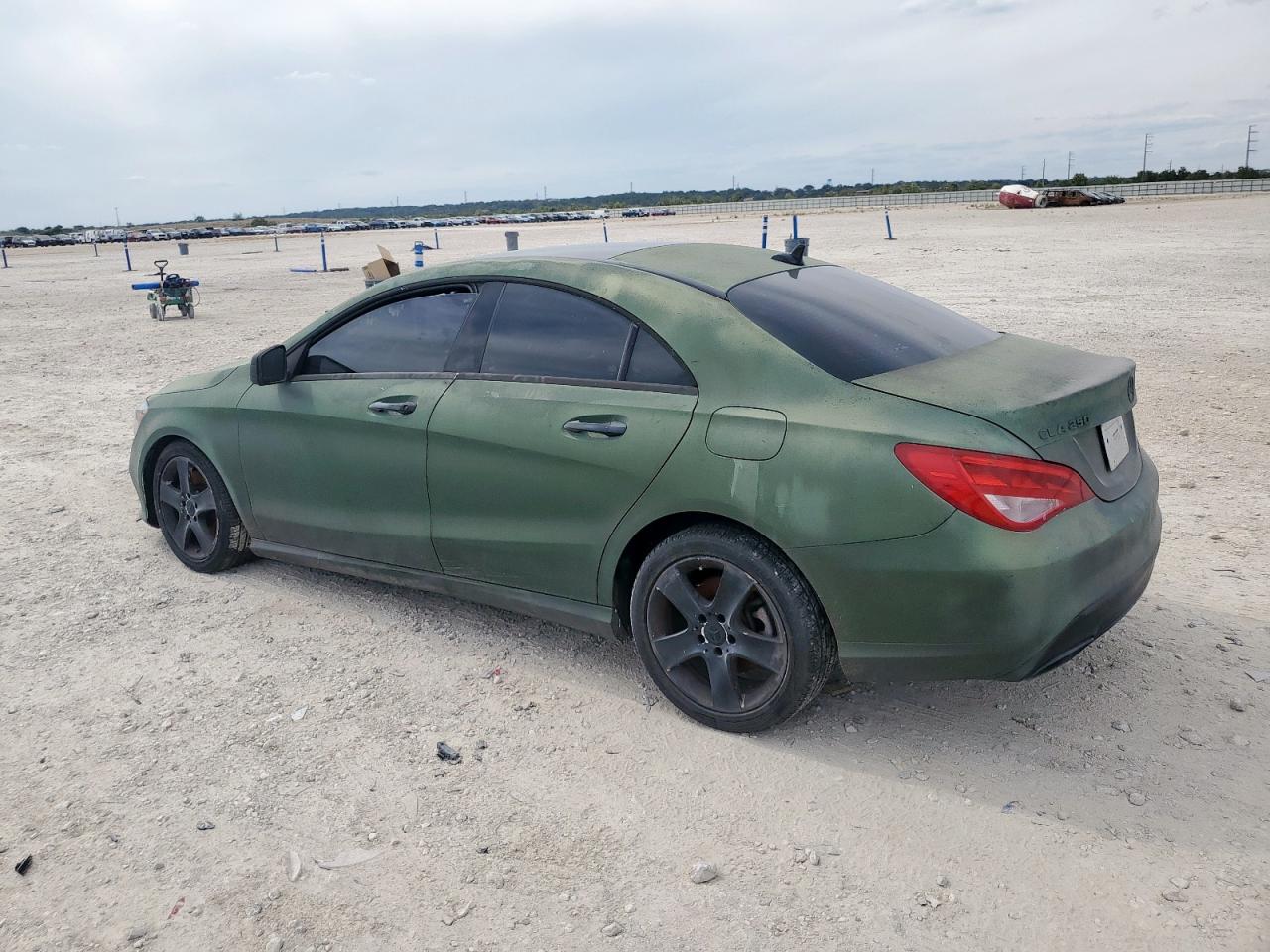 2018 Mercedes-benz Cla 250 4matic Зеленый vin: WDDSJ4GB0JN603643