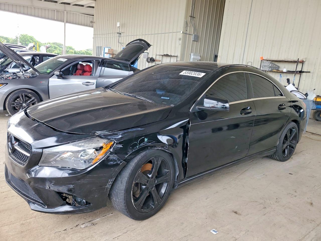 2014 Mercedes-benz Cla 250 4matic Black vin: WDDSJ4GB1EN107384
