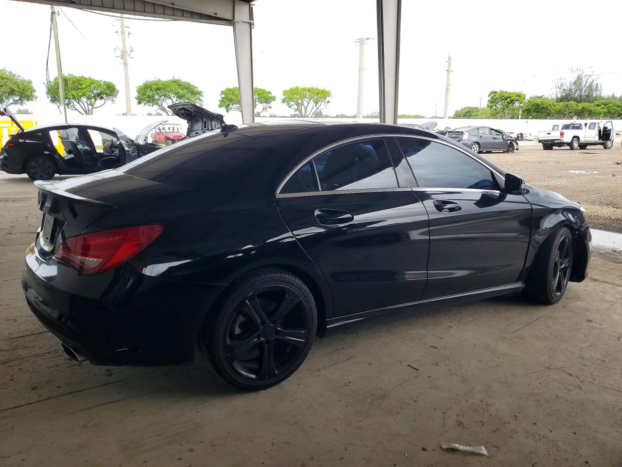 2014 Mercedes-benz Cla 250 4matic Black vin: WDDSJ4GB1EN107384