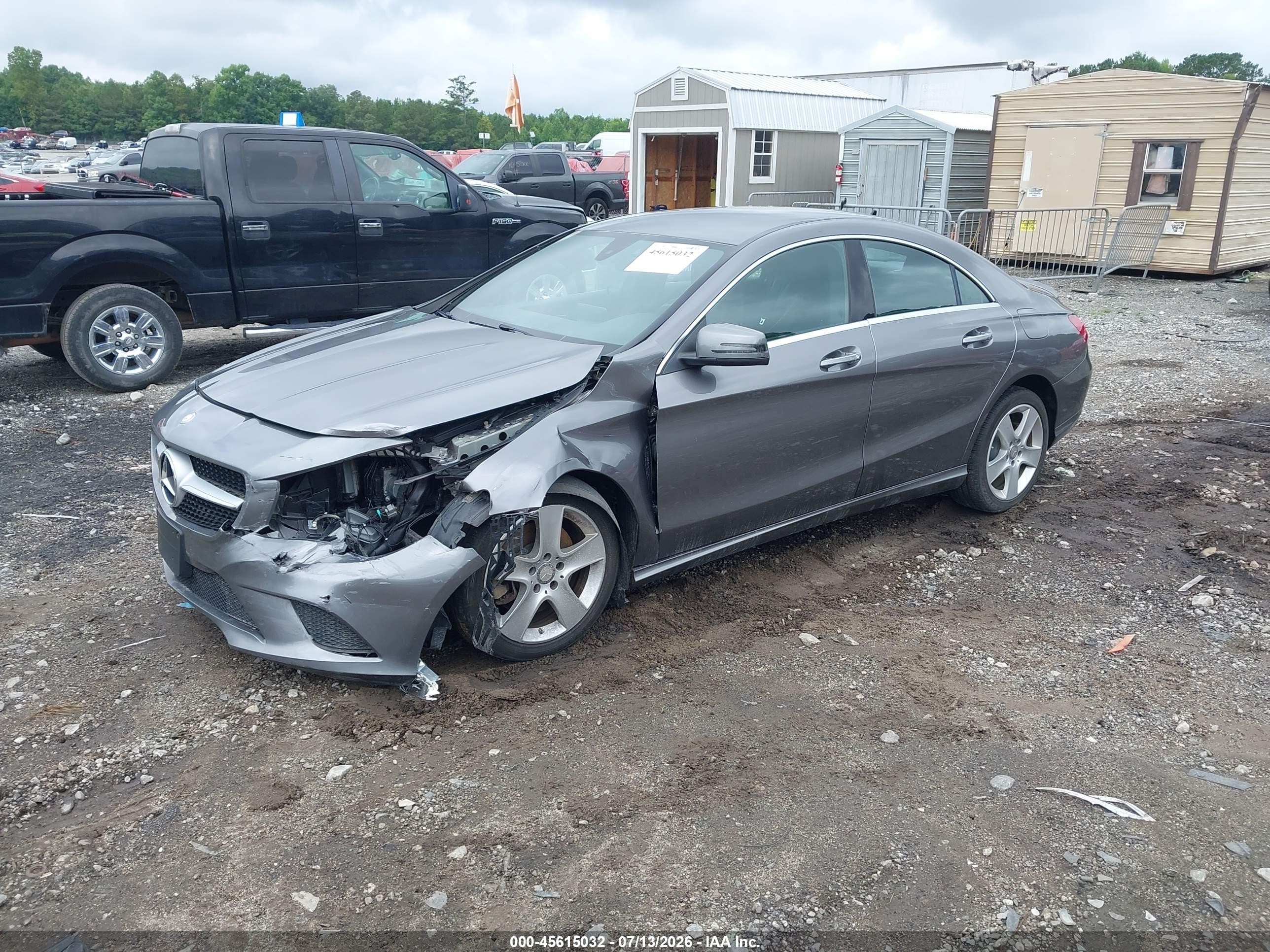 2015 Mercedes-benz Cla 250 4matic Gray vin: WDDSJ4GB1FN177713