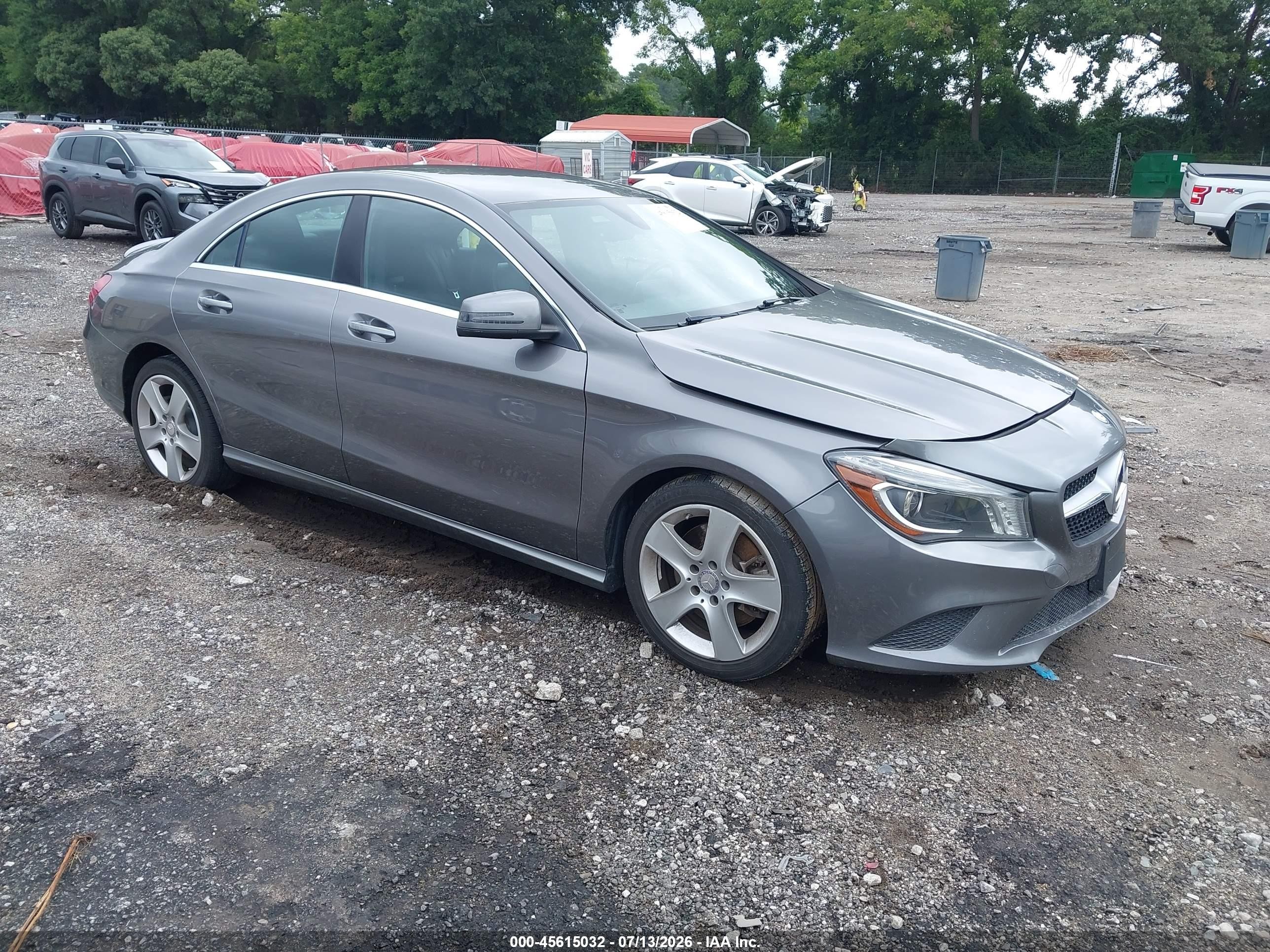 2015 Mercedes-benz Cla 250 4matic Gray vin: WDDSJ4GB1FN177713