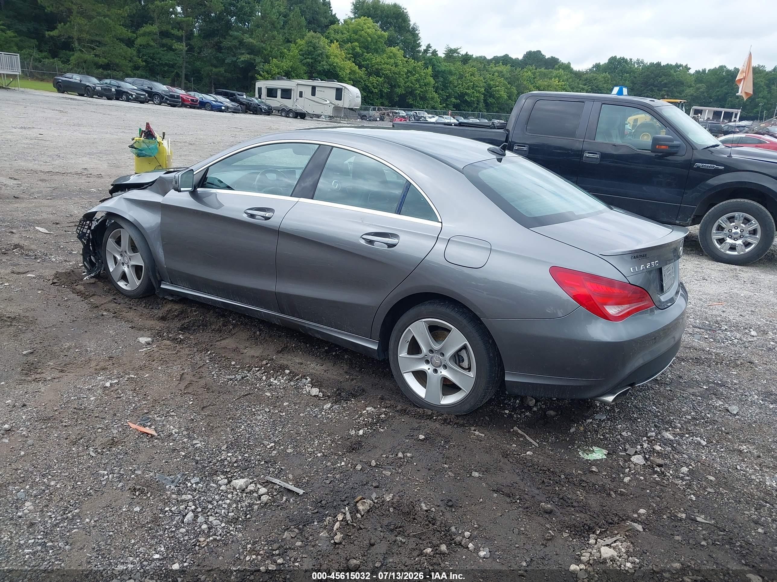2015 Mercedes-benz Cla 250 4matic Gray vin: WDDSJ4GB1FN177713