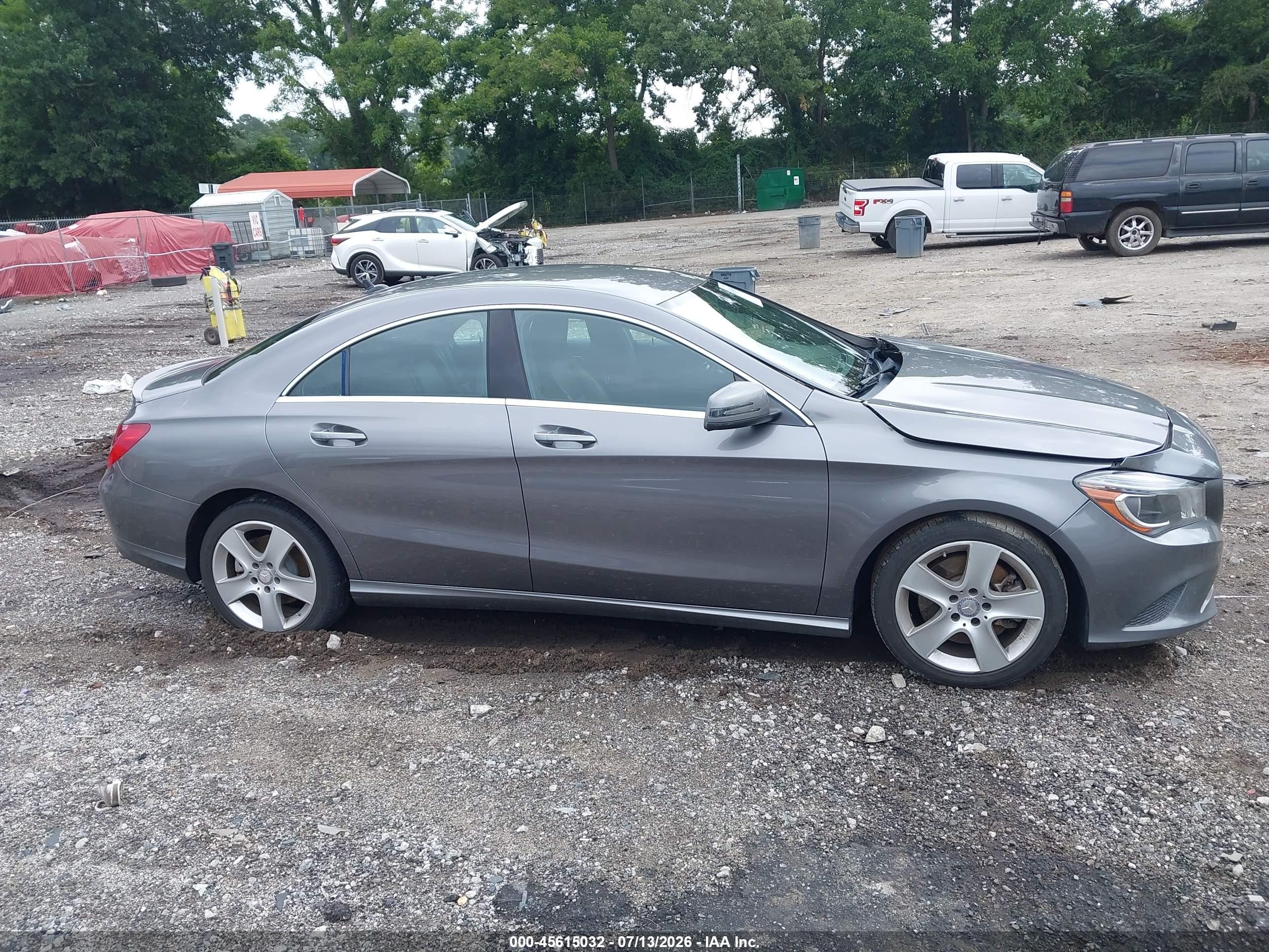2015 Mercedes-benz Cla 250 4matic Gray vin: WDDSJ4GB1FN177713