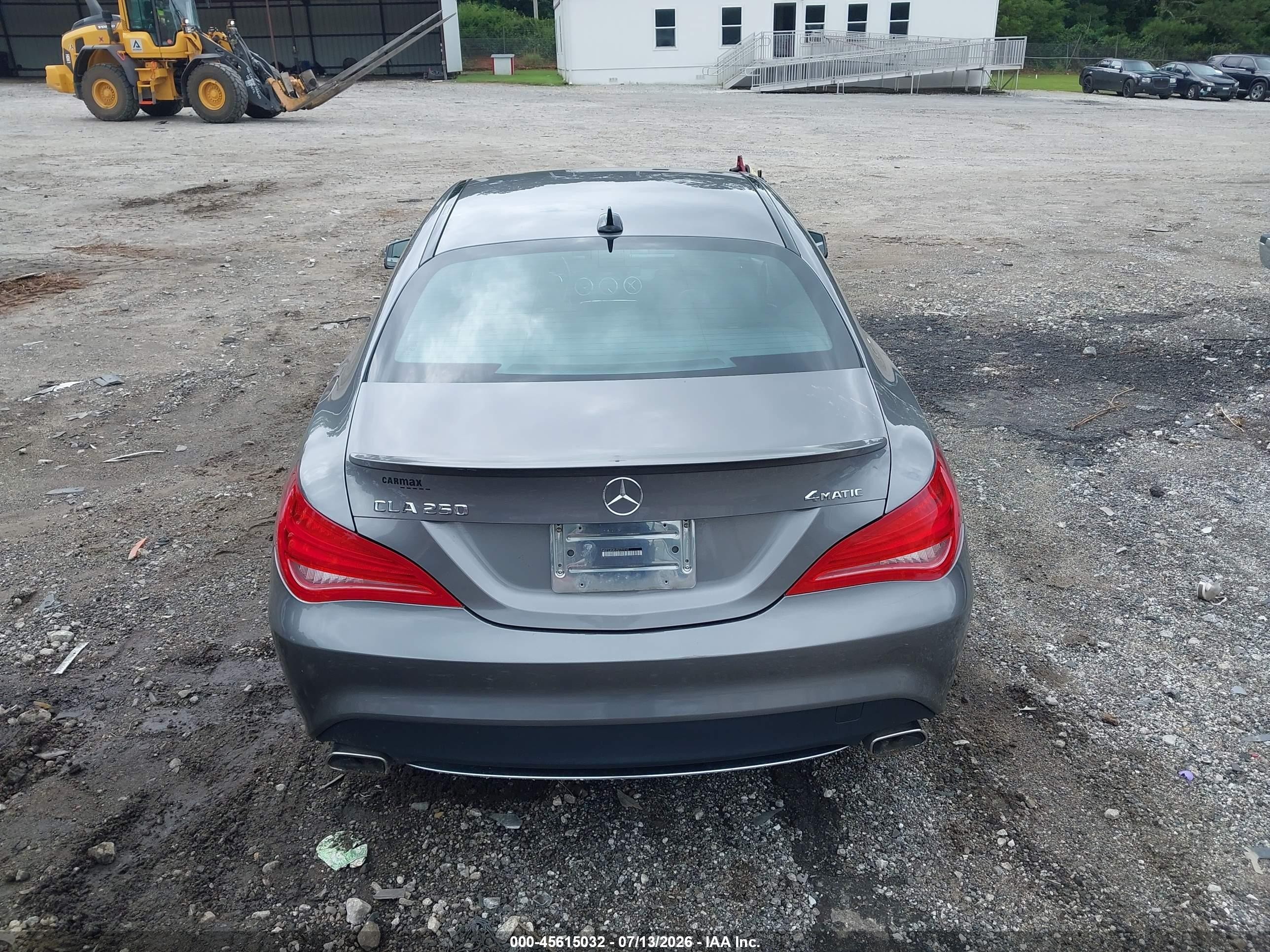 2015 Mercedes-benz Cla 250 4matic Gray vin: WDDSJ4GB1FN177713