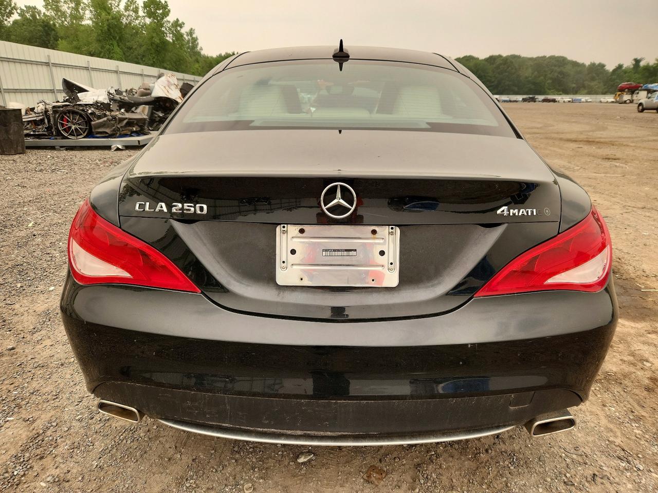 2015 Mercedes-benz Cla 250 4matic Black vin: WDDSJ4GB1FN179395