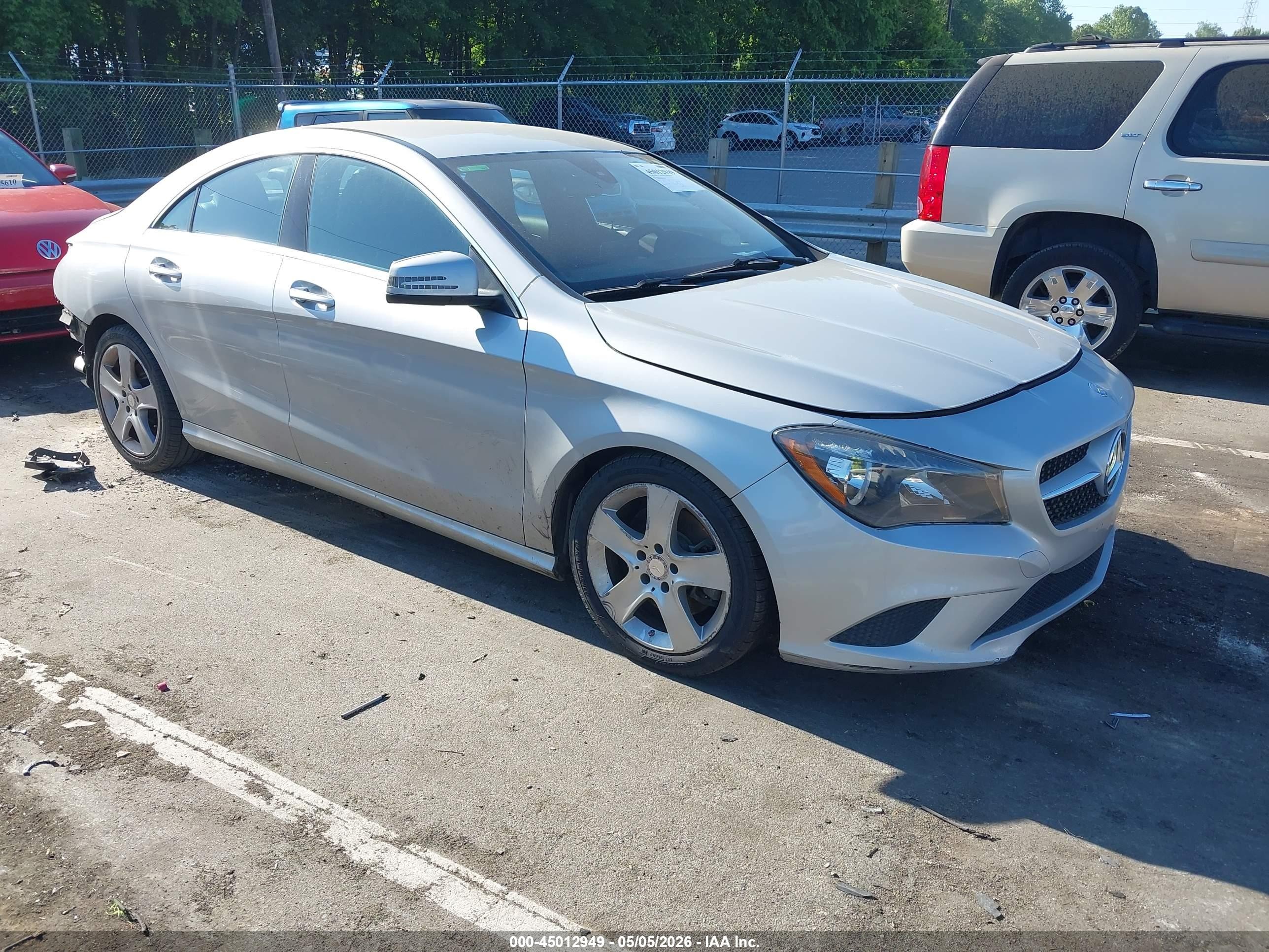2015 Mercedes-benz Cla 250 4matic Gray vin: WDDSJ4GB1FN192339