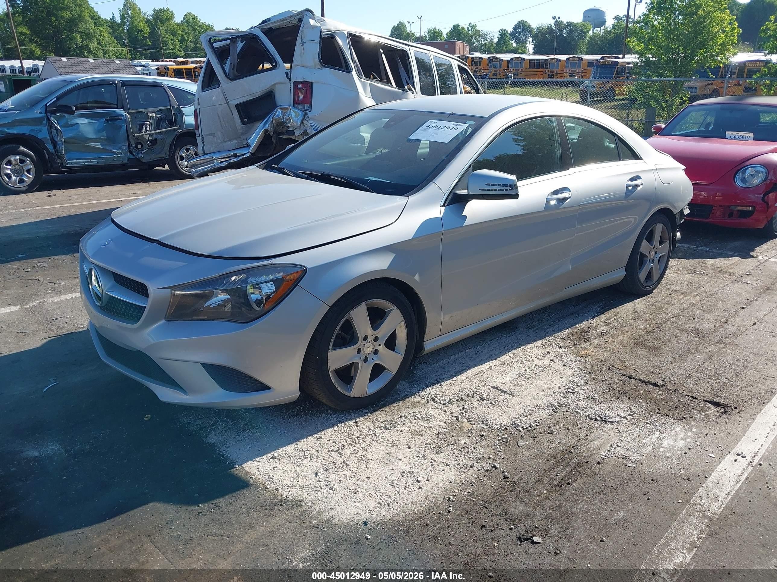 2015 Mercedes-benz Cla 250 4matic Gray vin: WDDSJ4GB1FN192339