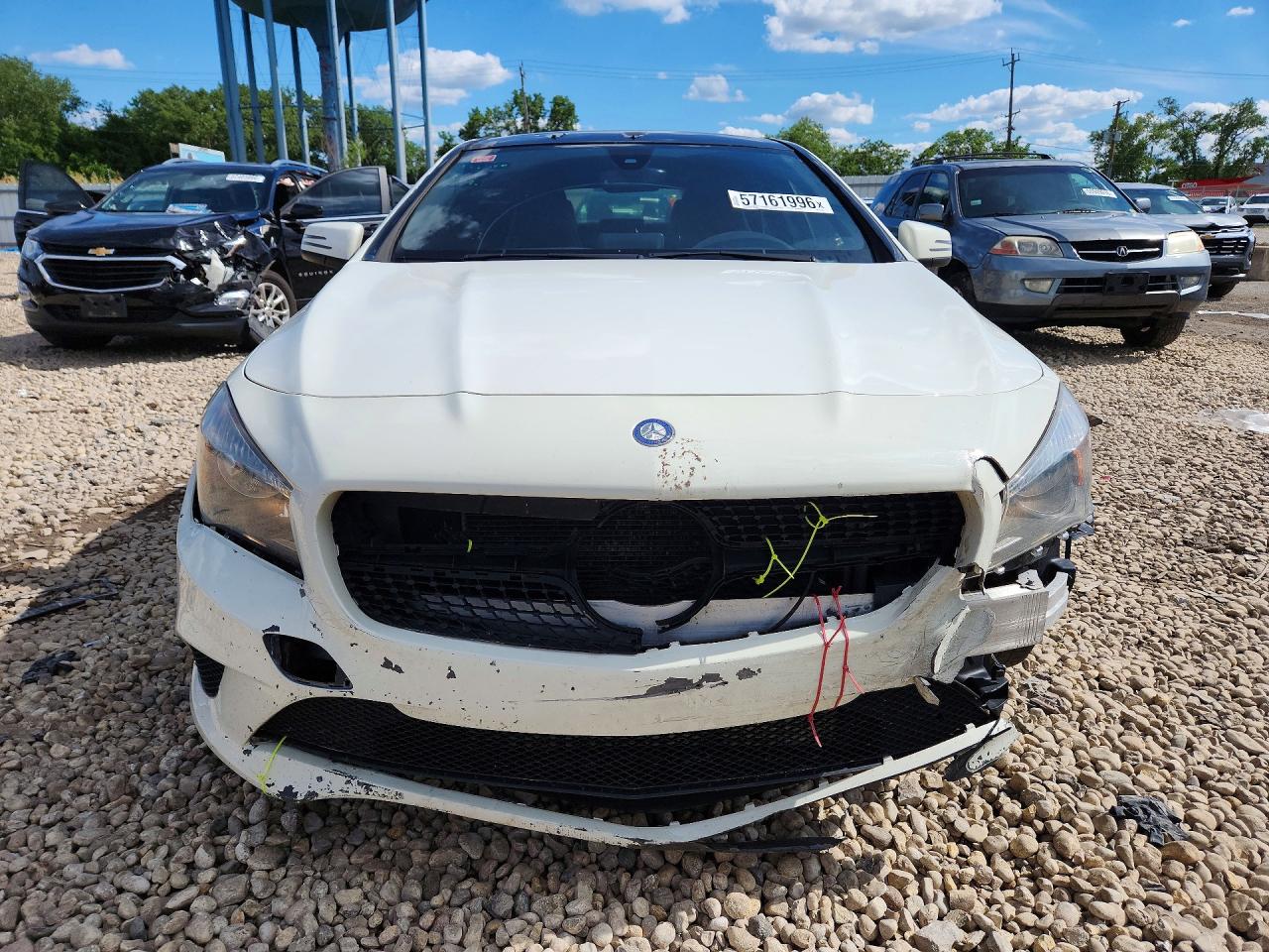 2015 Mercedes-benz Cla 250 4matic White vin: WDDSJ4GB1FN213979