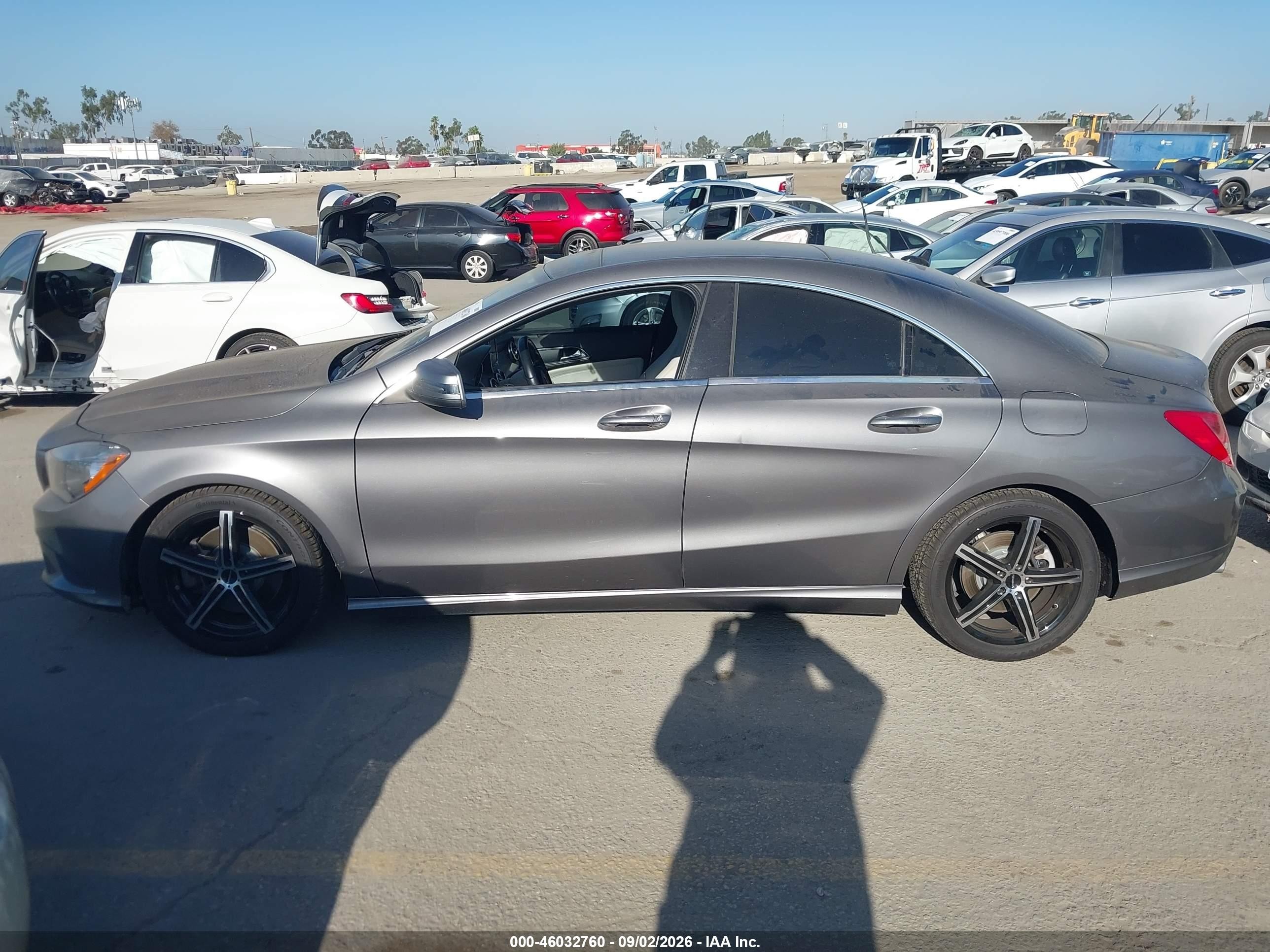 2015 Mercedes-benz Cla 250 4matic Gray vin: WDDSJ4GB1FN267119
