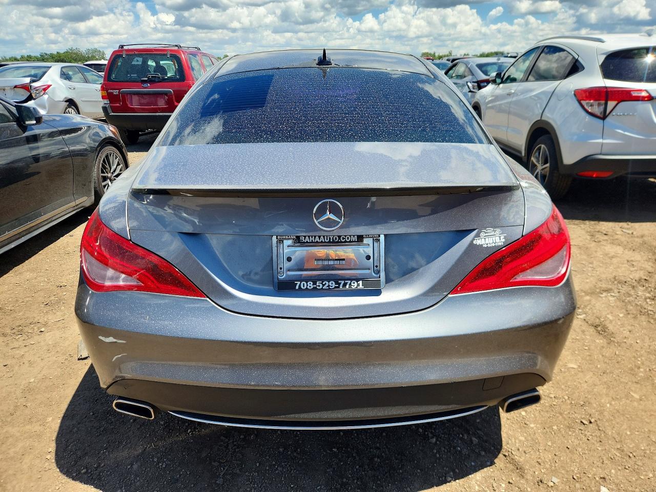 2016 Mercedes-benz Cla 250 4matic Серебряный vin: WDDSJ4GB1GN350437