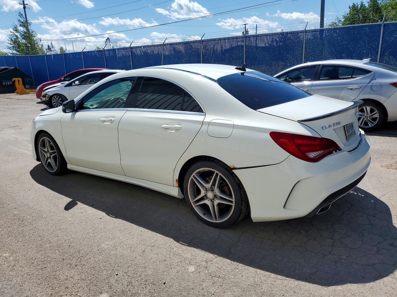 2014 Mercedes-benz Cla 250 4matic Белый vin: WDDSJ4GB2EN092734
