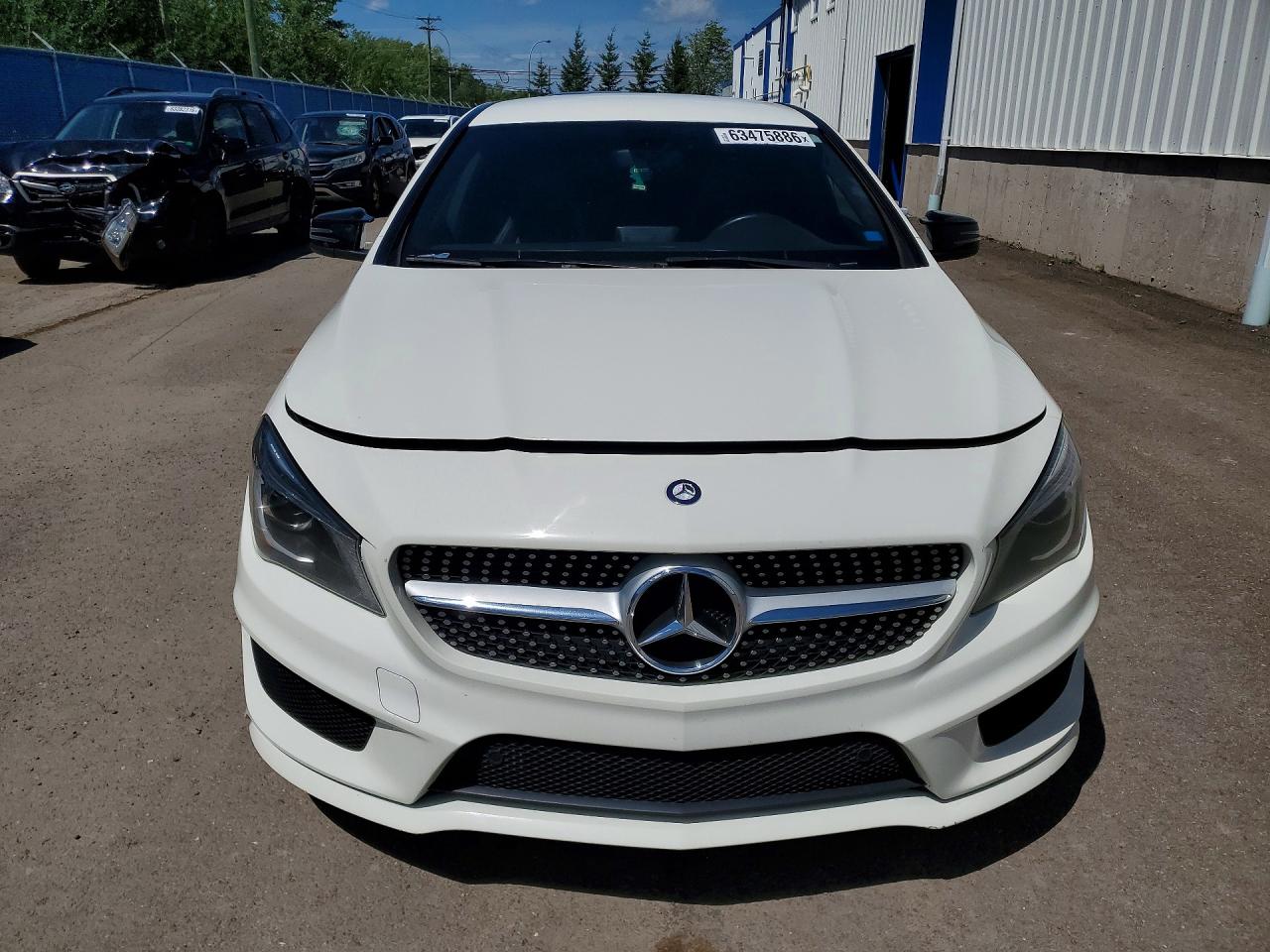 2014 Mercedes-benz Cla 250 4matic Белый vin: WDDSJ4GB2EN092734