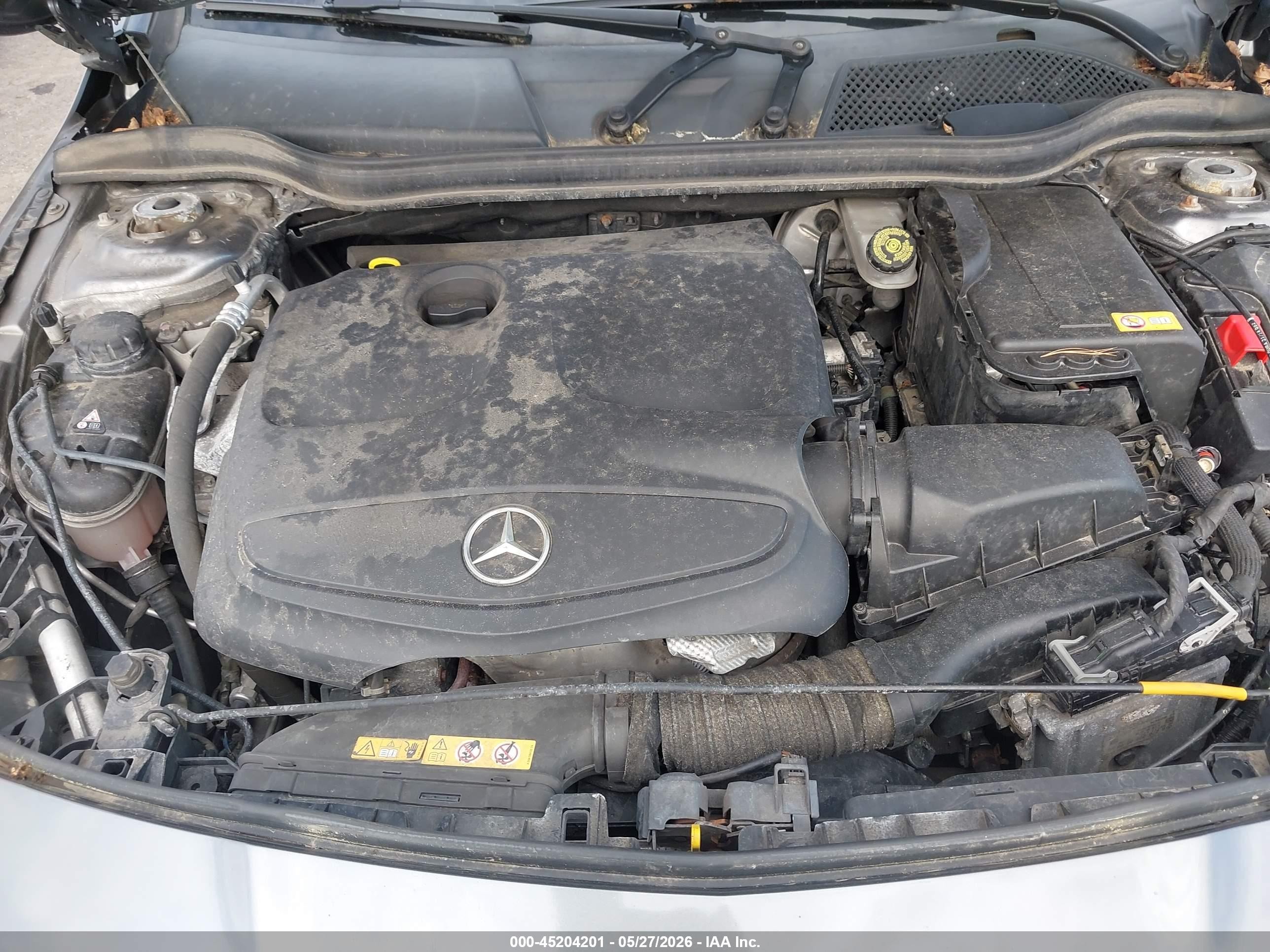 2014 Mercedes-benz Cla 250 4matic Серый vin: WDDSJ4GB2EN116319