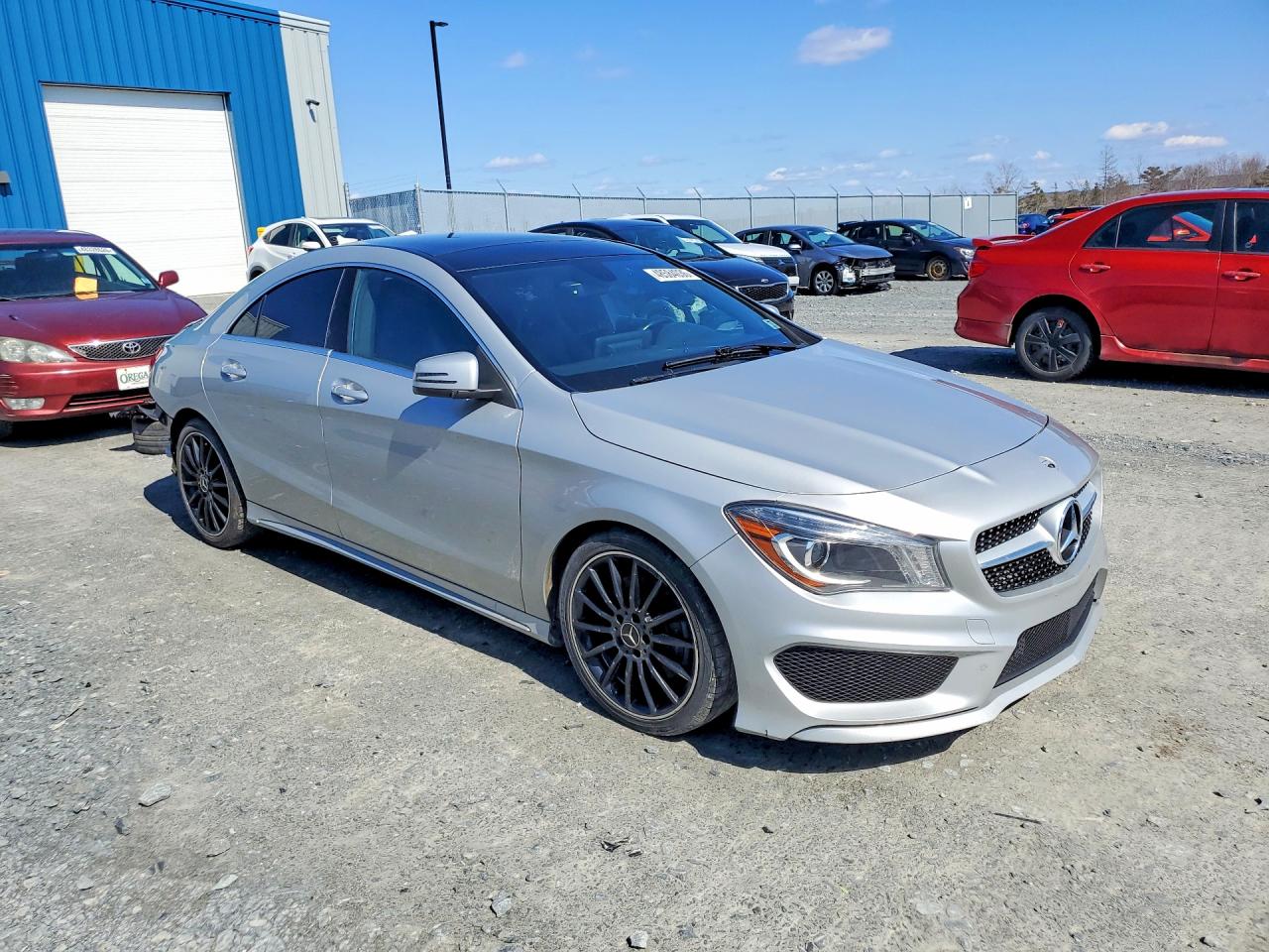 2014 Mercedes-benz Cla 250 4matic Silver vin: WDDSJ4GB2EN134495