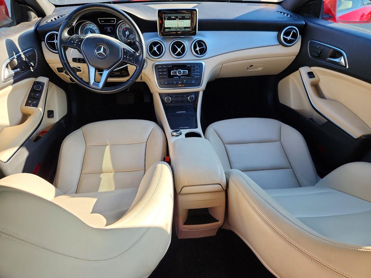 2014 Mercedes-benz Cla 250 4matic Red vin: WDDSJ4GB2EN157047