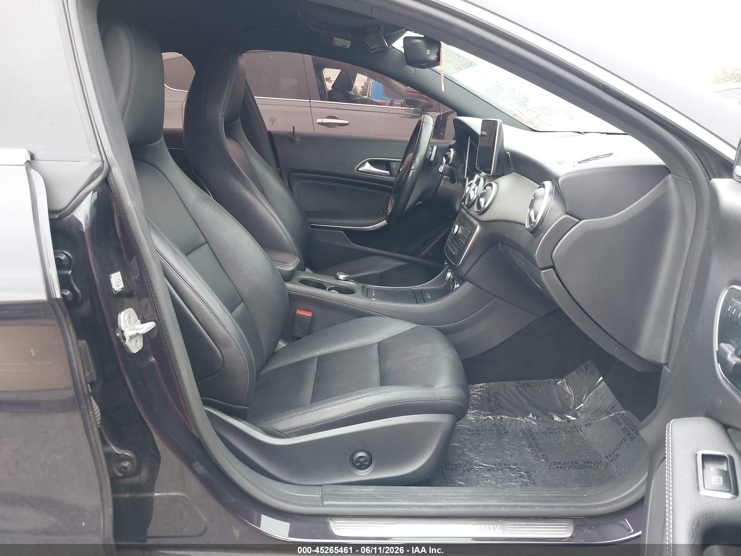 2015 Mercedes-benz Cla 250 4matic Black vin: WDDSJ4GB2FN174593