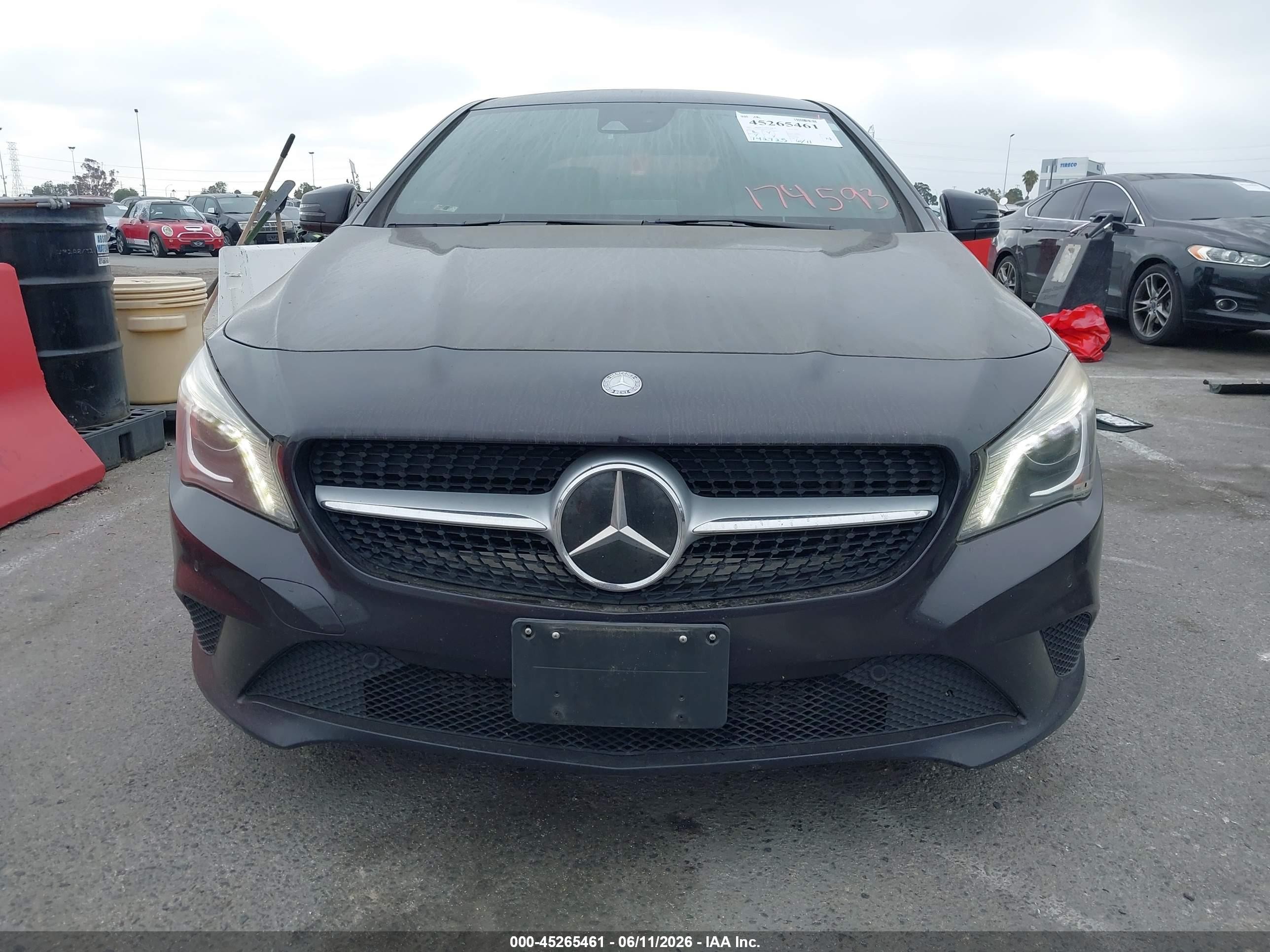 2015 Mercedes-benz Cla 250 4matic Black vin: WDDSJ4GB2FN174593