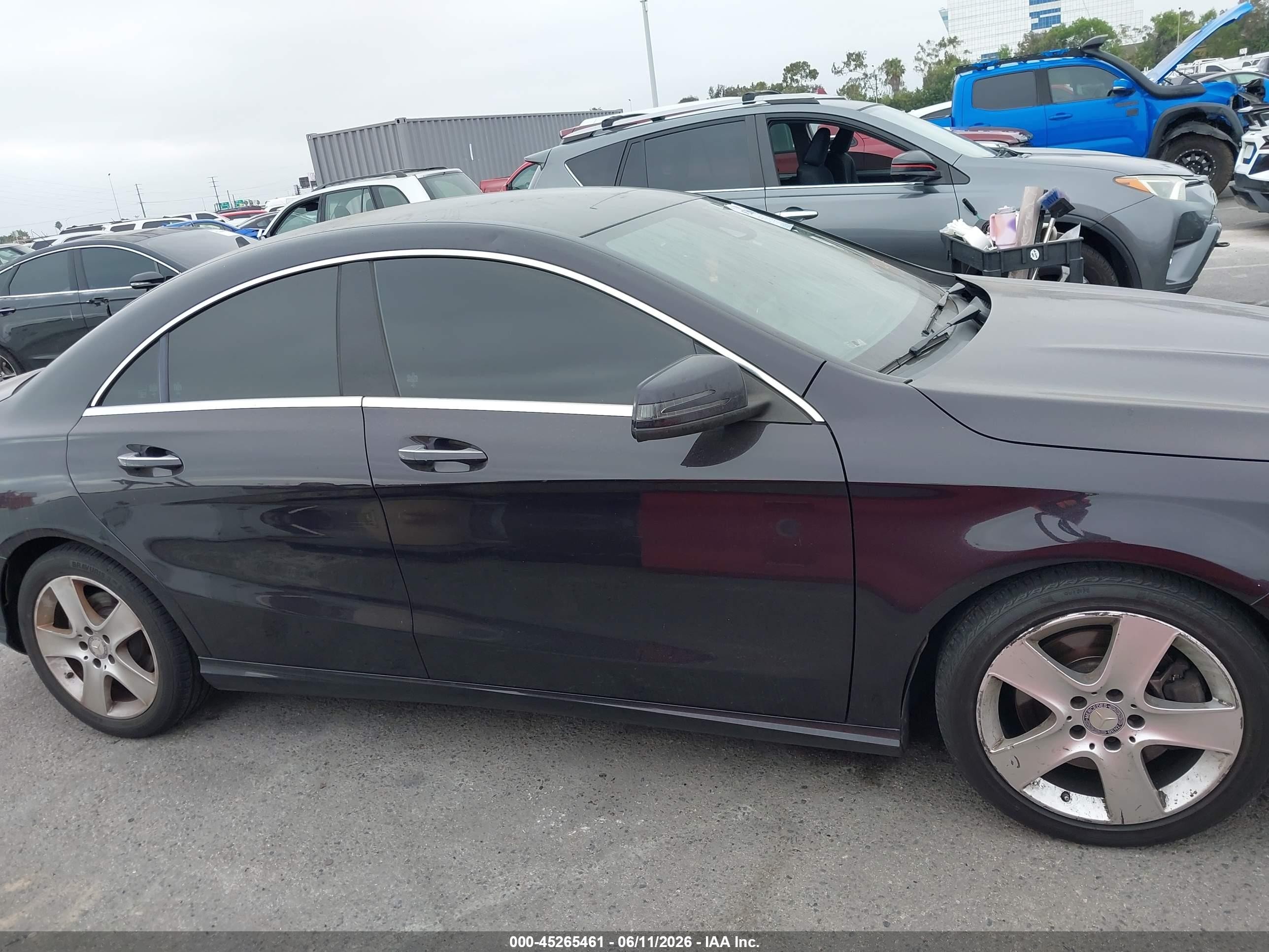 2015 Mercedes-benz Cla 250 4matic Black vin: WDDSJ4GB2FN174593