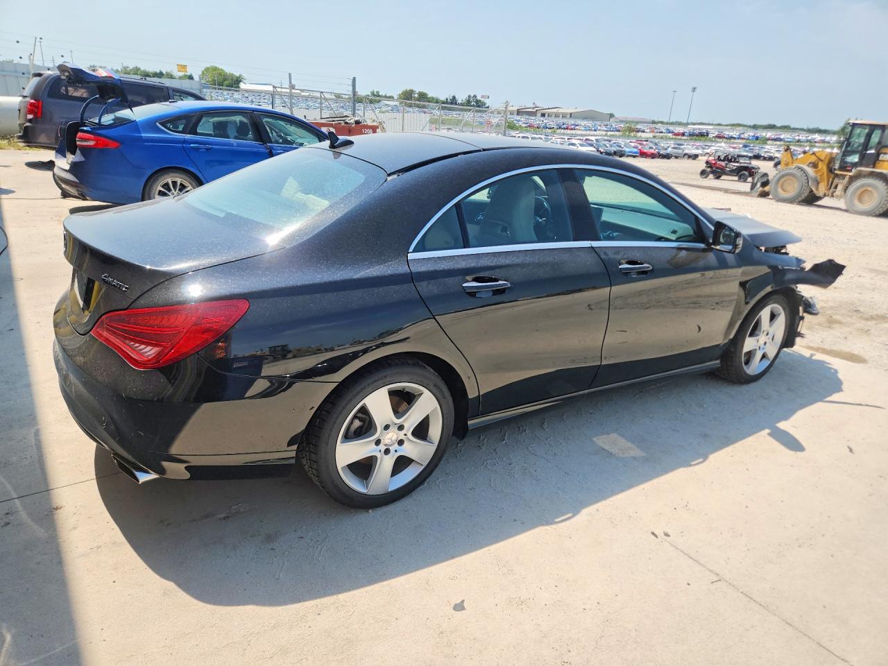 2015 Mercedes-benz Cla 250 4matic Black vin: WDDSJ4GB2FN177512