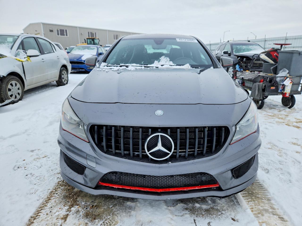 2015 Mercedes-benz Cla 250 4matic Серый vin: WDDSJ4GB2FN194018