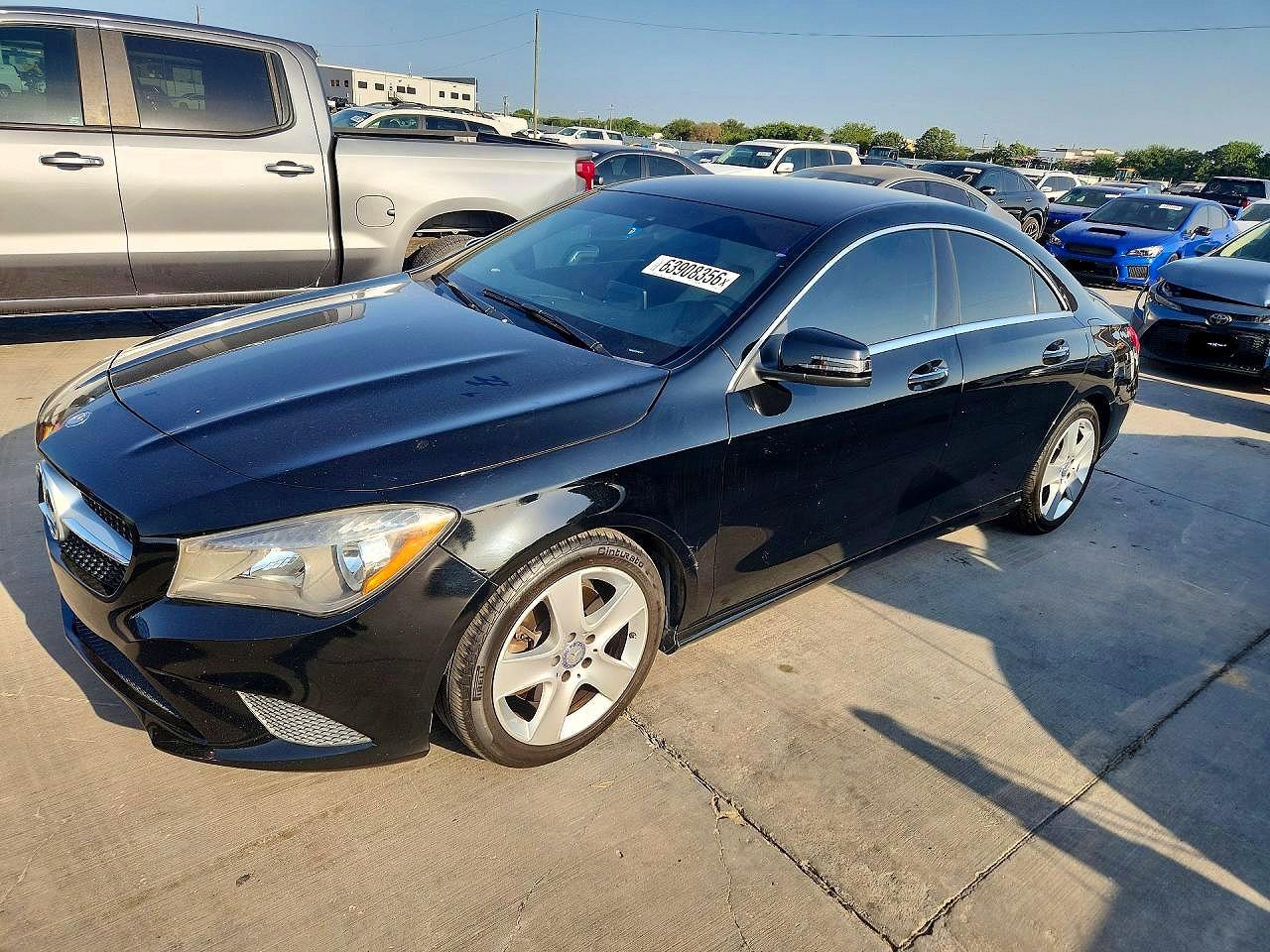2015 Mercedes-benz Cla 250 4matic Black vin: WDDSJ4GB2FN210962