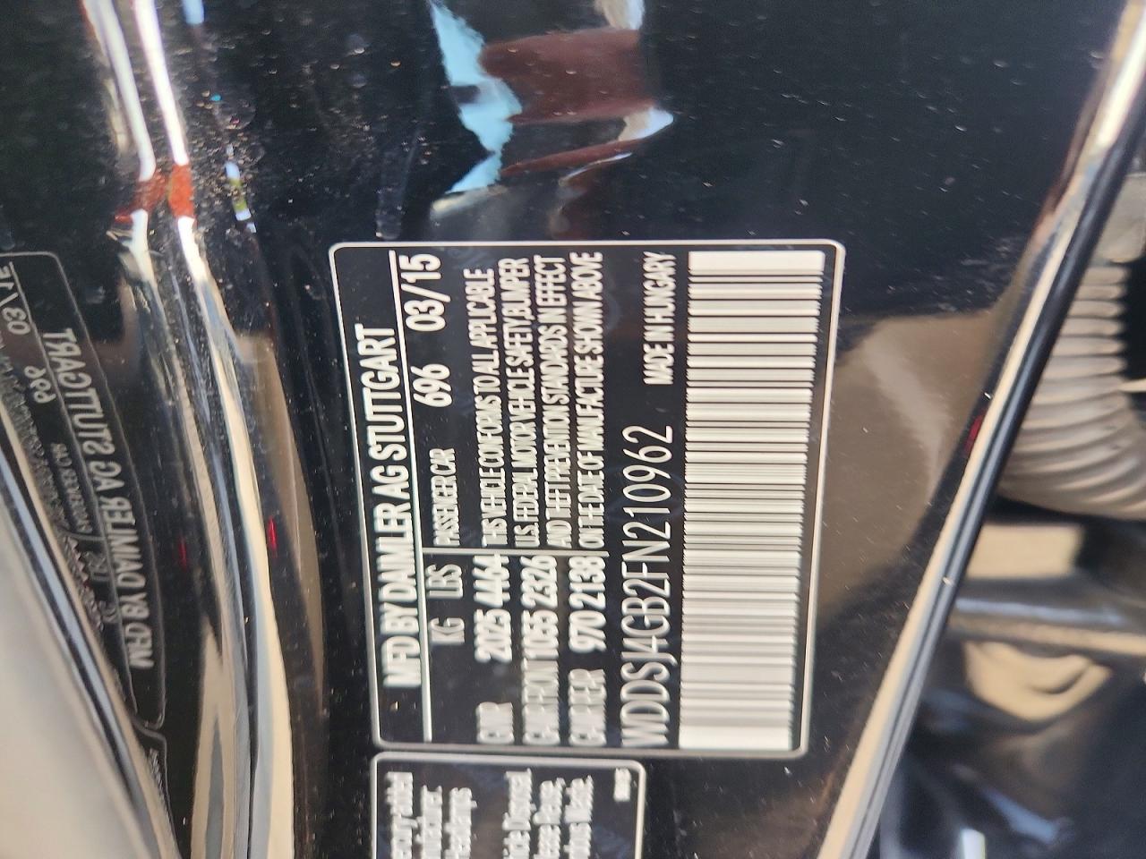 2015 Mercedes-benz Cla 250 4matic Black vin: WDDSJ4GB2FN210962