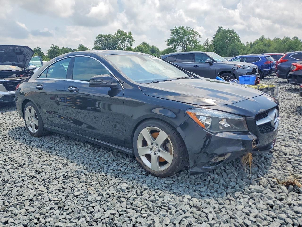 2015 Mercedes-benz Cla 250 4matic Black vin: WDDSJ4GB2FN215580