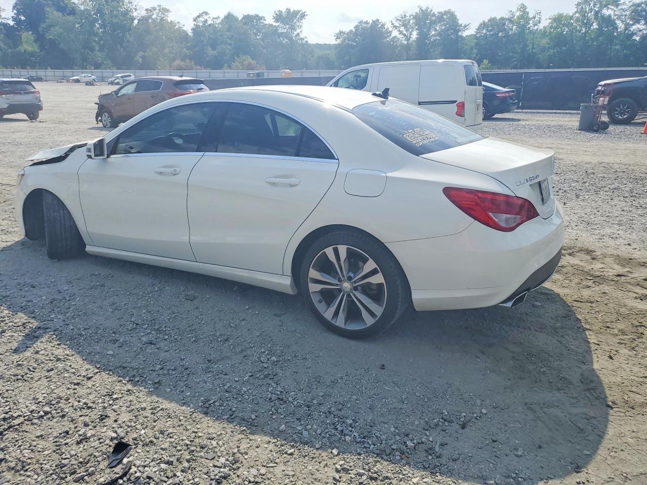 2016 Mercedes-benz Cla 250 4matic White vin: WDDSJ4GB2GN288238