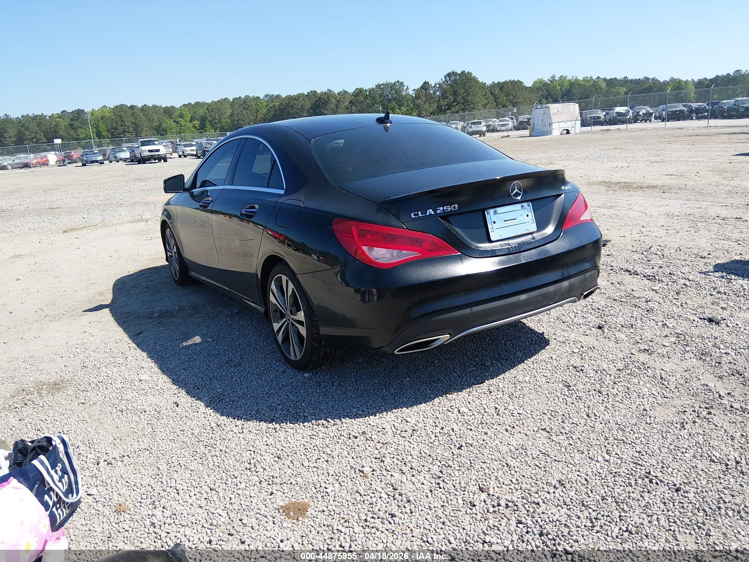 2019 Mercedes-benz Cla 250 4matic Black vin: WDDSJ4GB2KN721727