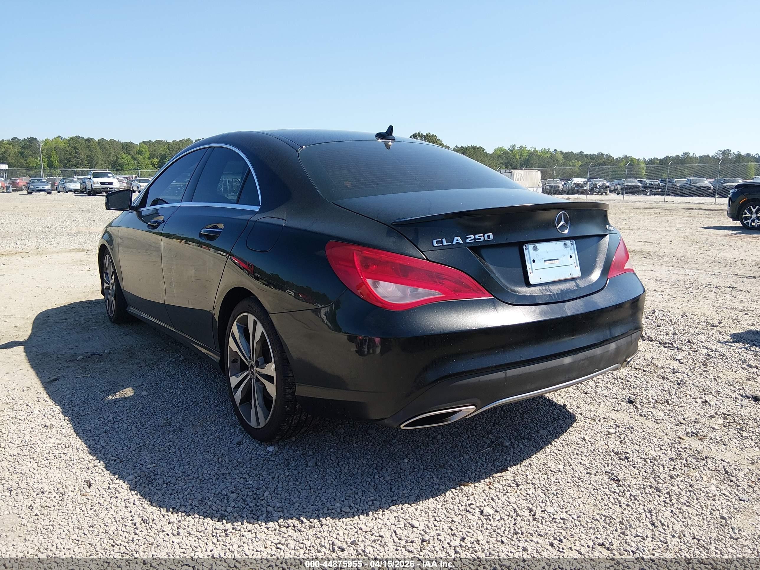 2019 Mercedes-benz Cla 250 4matic Black vin: WDDSJ4GB2KN721727