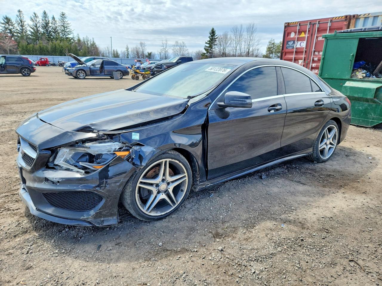 2014 Mercedes-benz Cla 250 4matic Black vin: WDDSJ4GB3EN097733