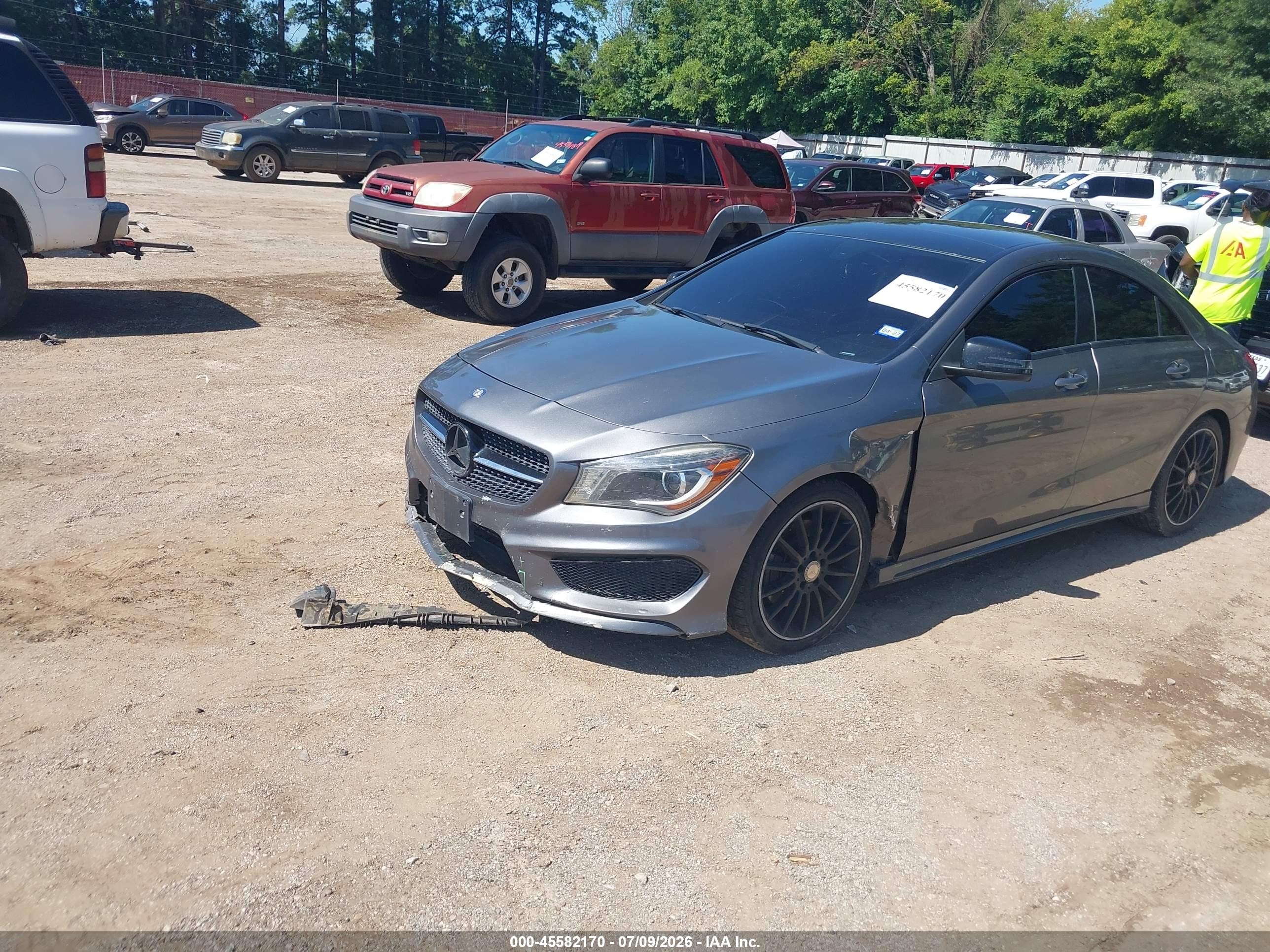 2014 Mercedes-benz Cla 250 4matic Gray vin: WDDSJ4GB3EN098221