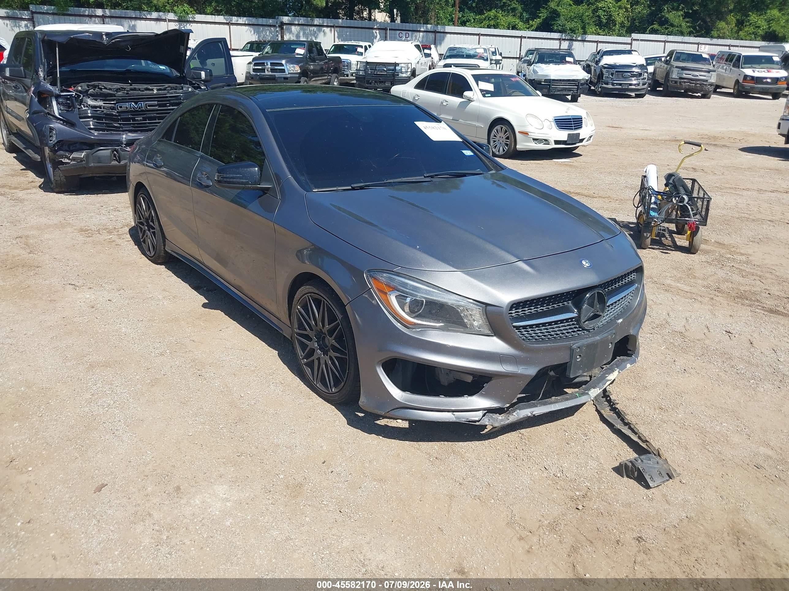 2014 Mercedes-benz Cla 250 4matic Gray vin: WDDSJ4GB3EN098221