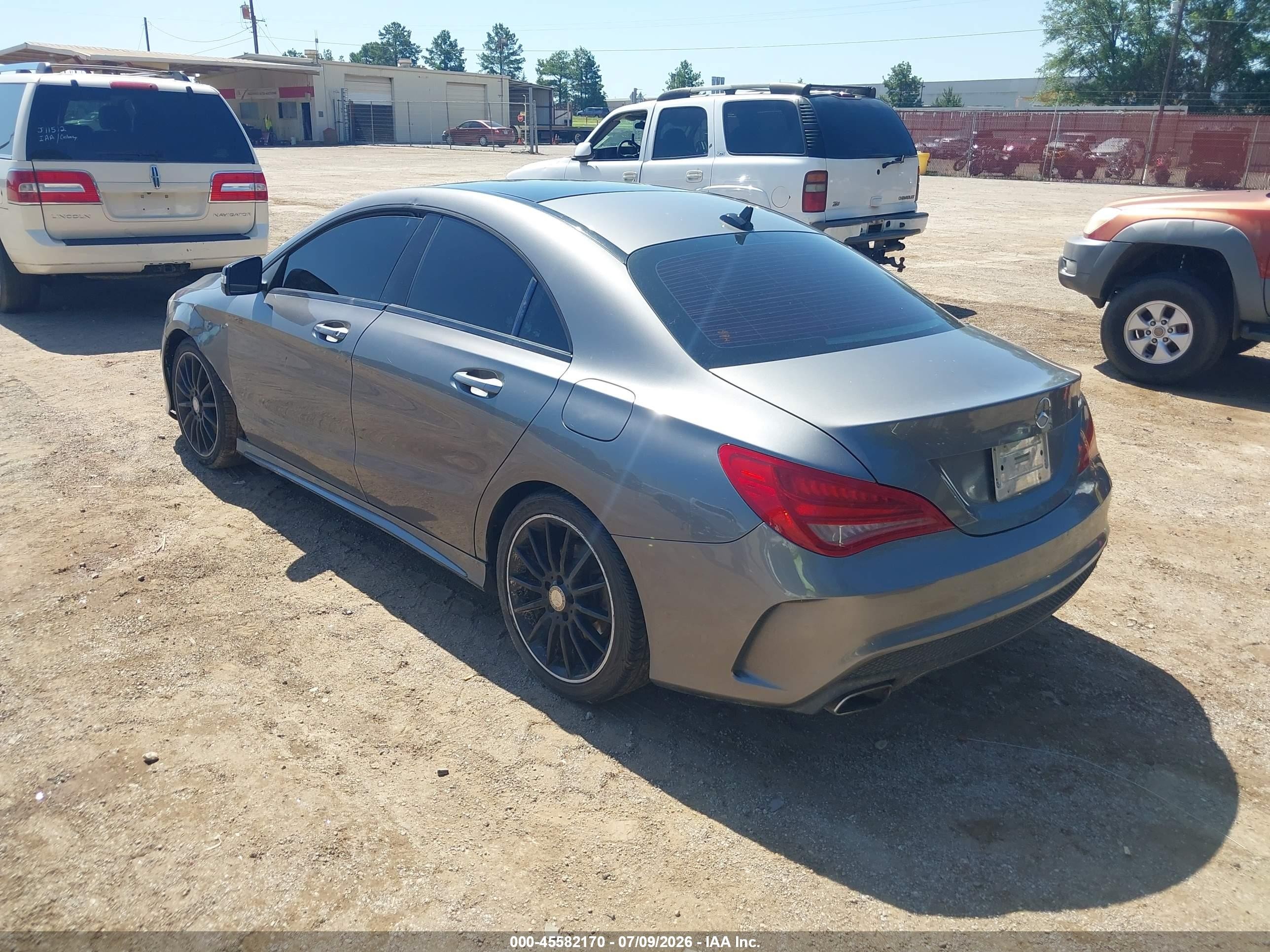 2014 Mercedes-benz Cla 250 4matic Gray vin: WDDSJ4GB3EN098221