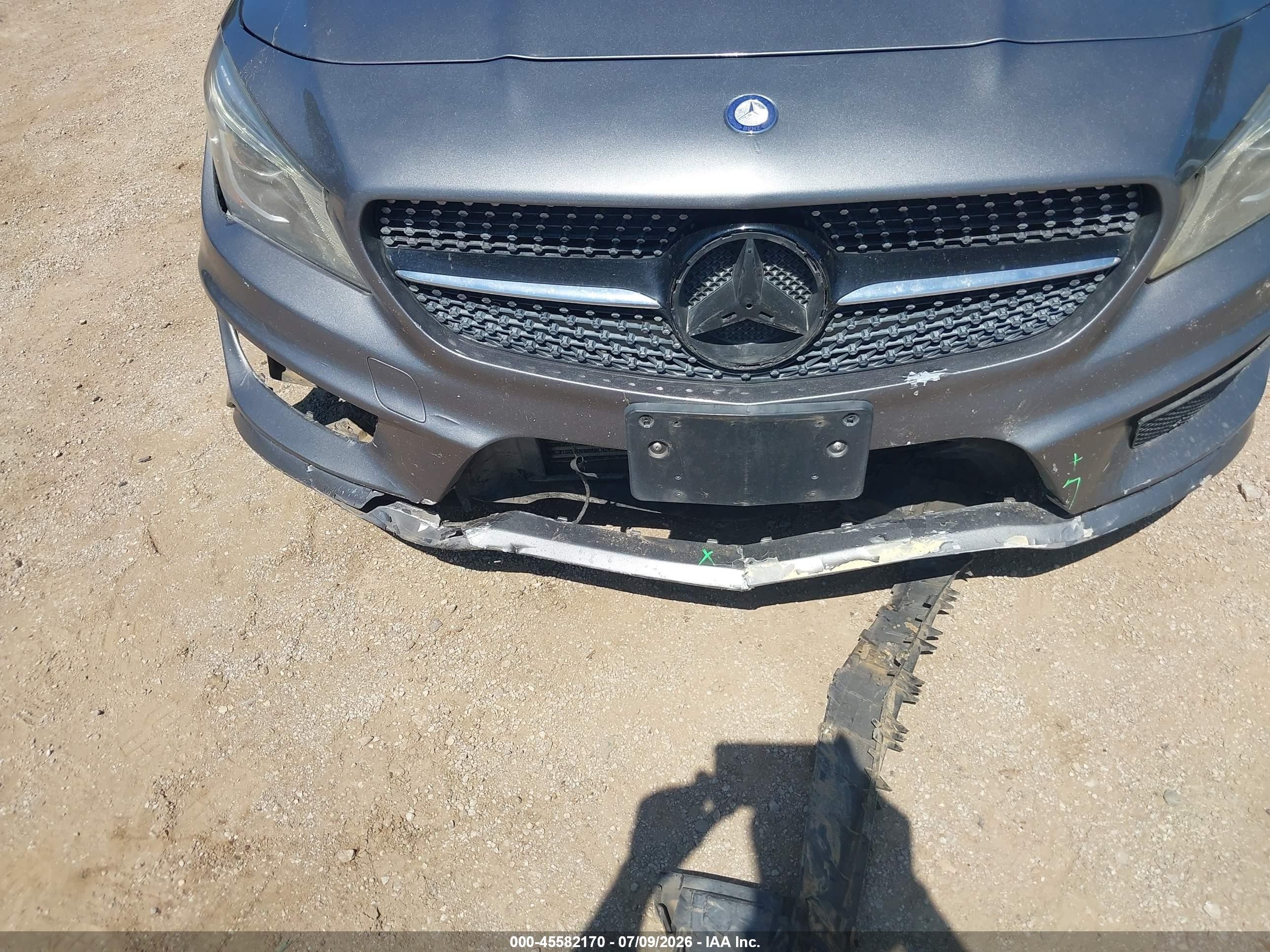 2014 Mercedes-benz Cla 250 4matic Gray vin: WDDSJ4GB3EN098221
