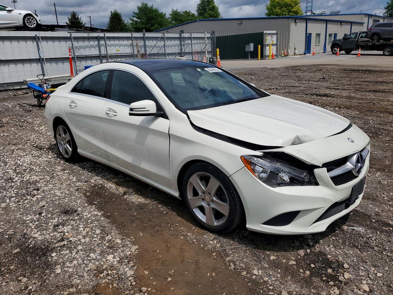 2015 Mercedes-benz Cla 250 4matic Белый vin: WDDSJ4GB3FN198708