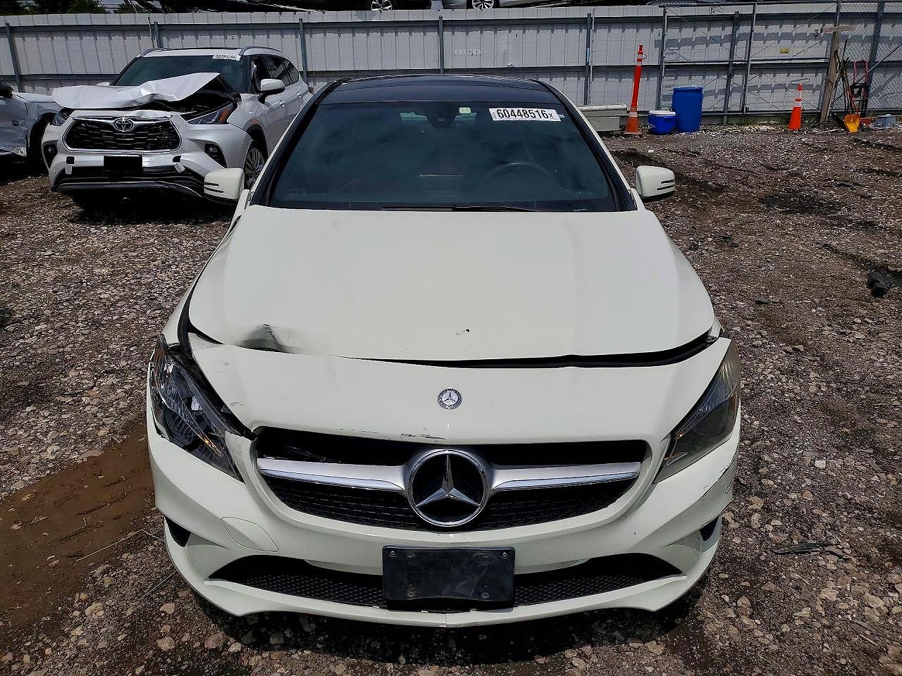 2015 Mercedes-benz Cla 250 4matic Белый vin: WDDSJ4GB3FN198708