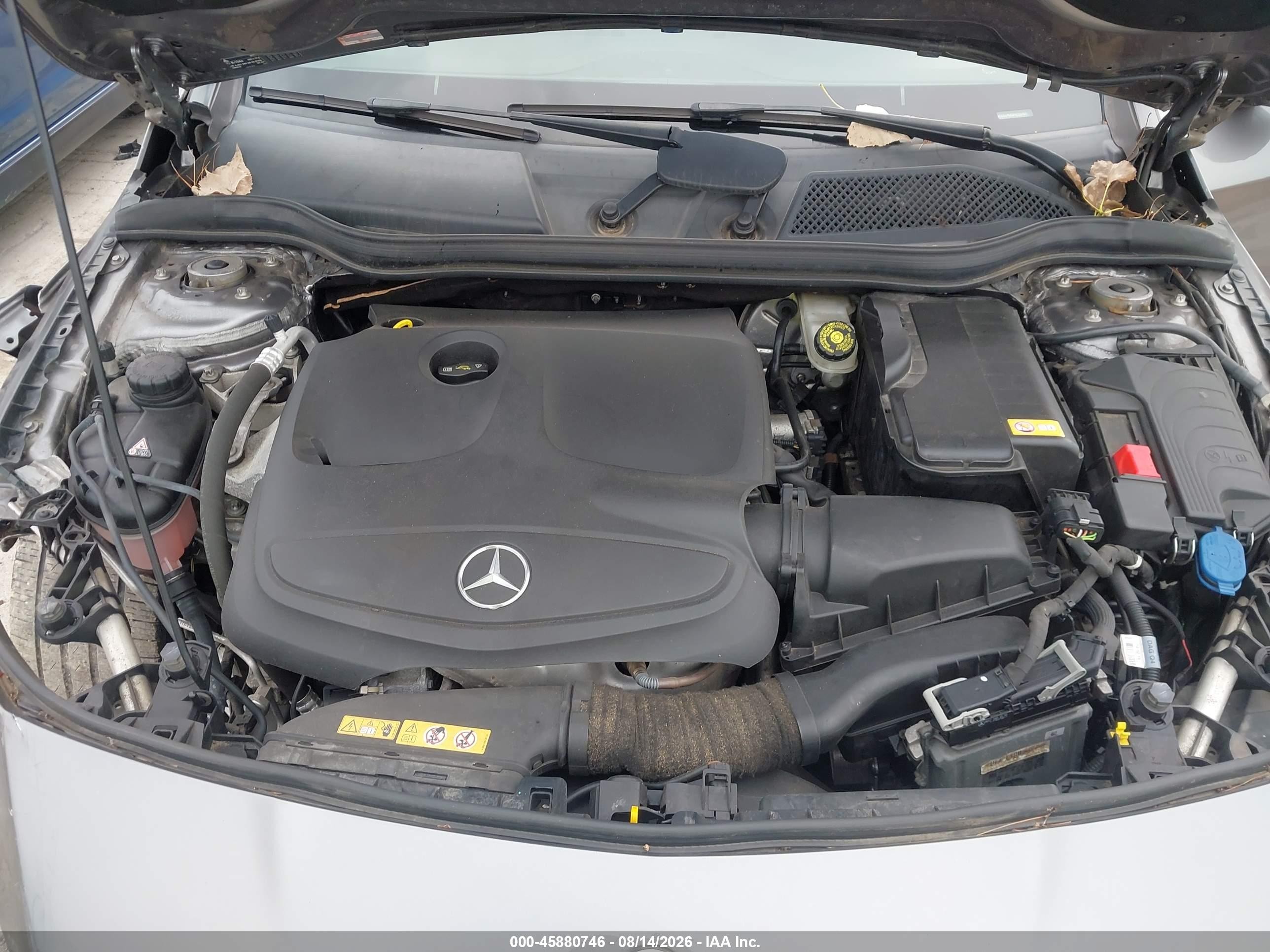 2015 Mercedes-benz Cla 250 4matic Gray vin: WDDSJ4GB3FN203101